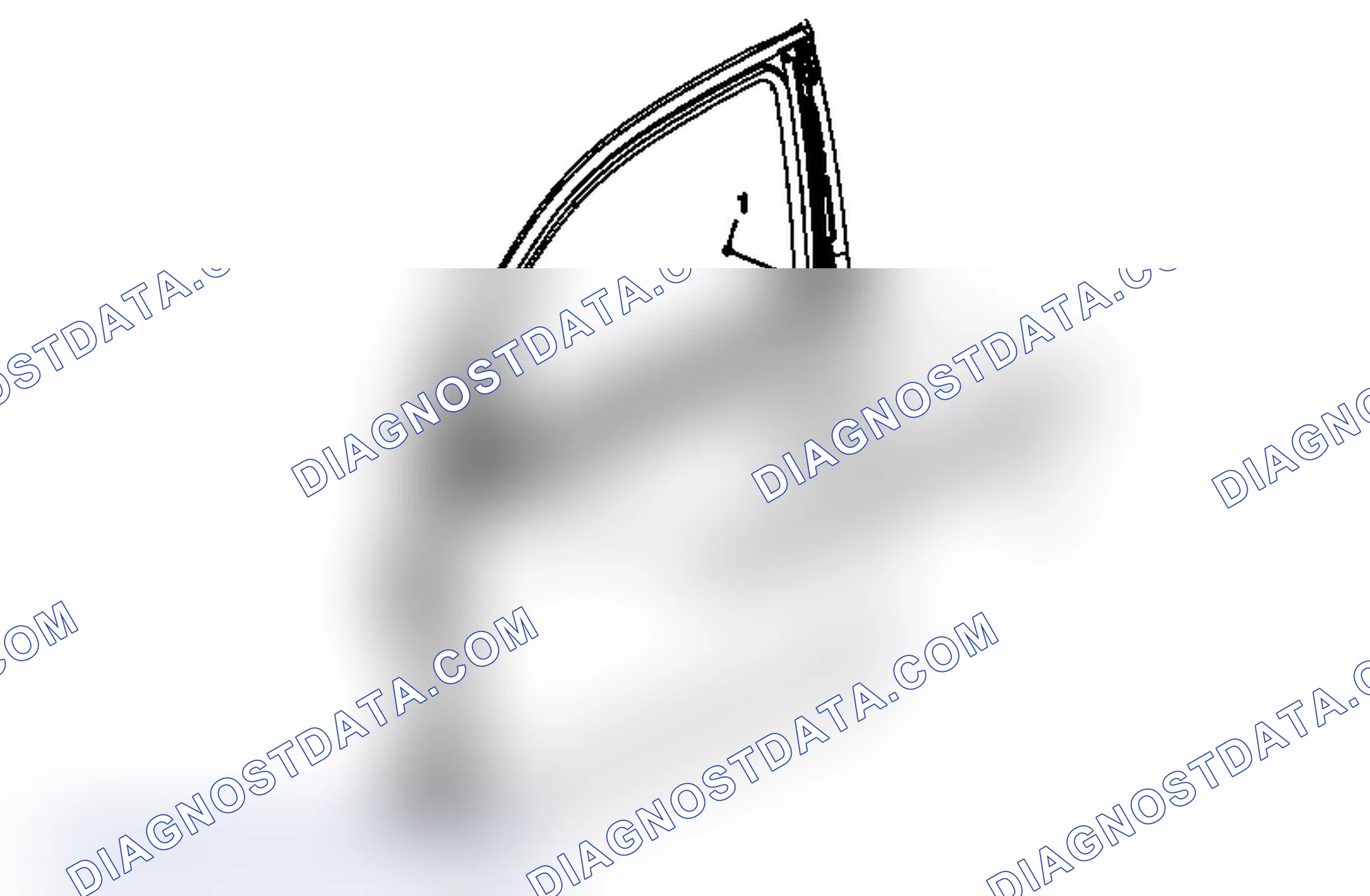 Scheme 16: Front Side Door Window Belt Reveal Molding Replacement