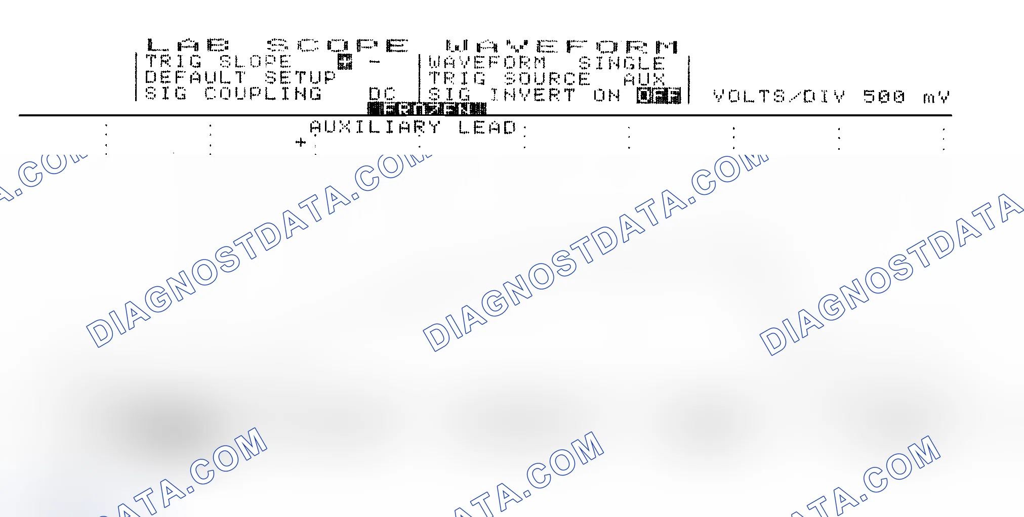 Scheme 14: Single Injector w/Excessive Current Flow - Current Pattern