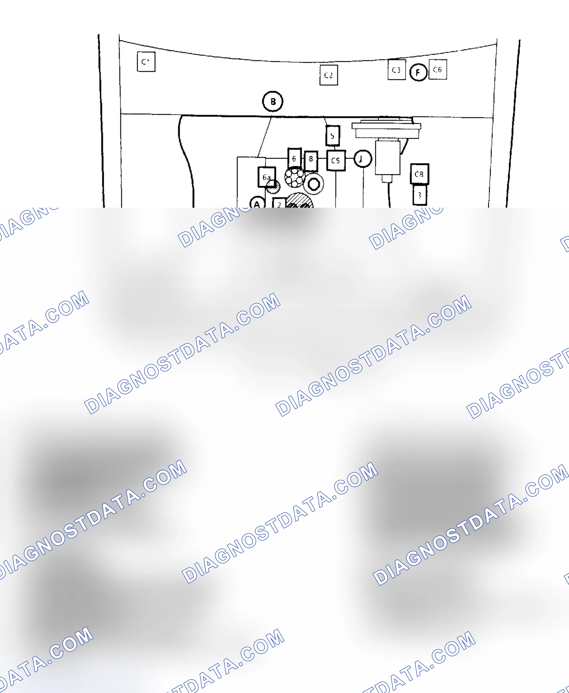 Scheme 163: Component Locations for "S/T" Series 4.3L