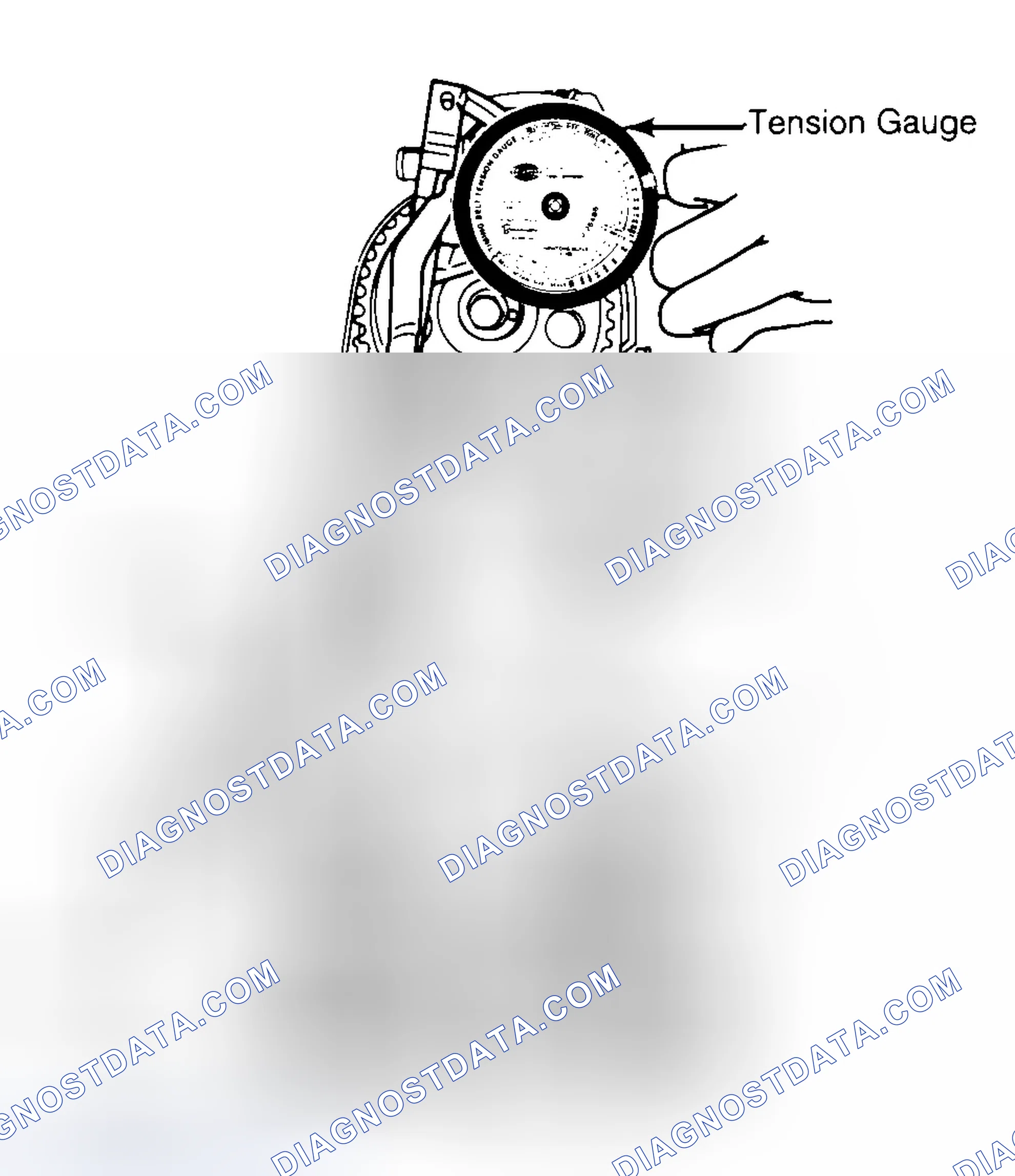 Scheme 3: Adjusting Typical Timing Belt Tension