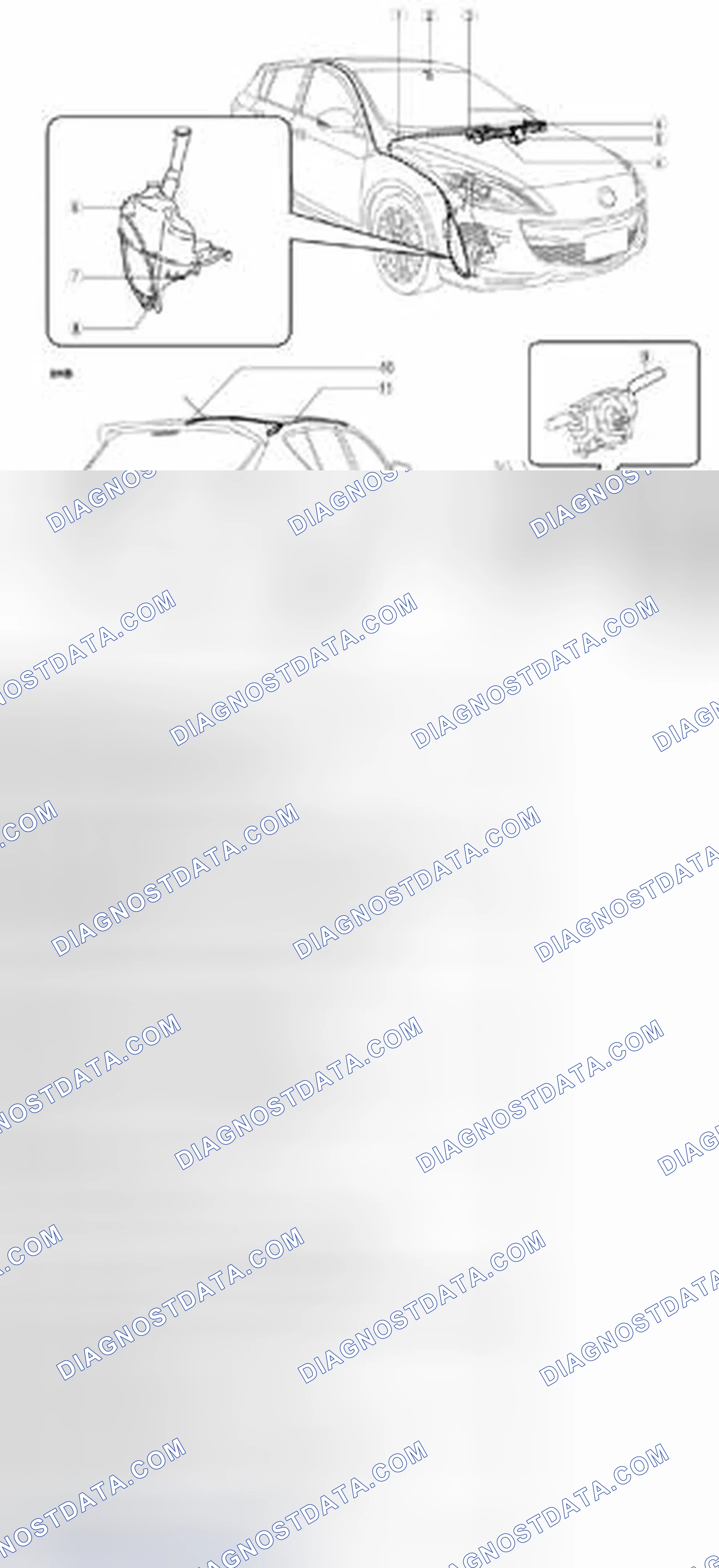 Scheme 1: lOCATING Wiper/Washer System Components