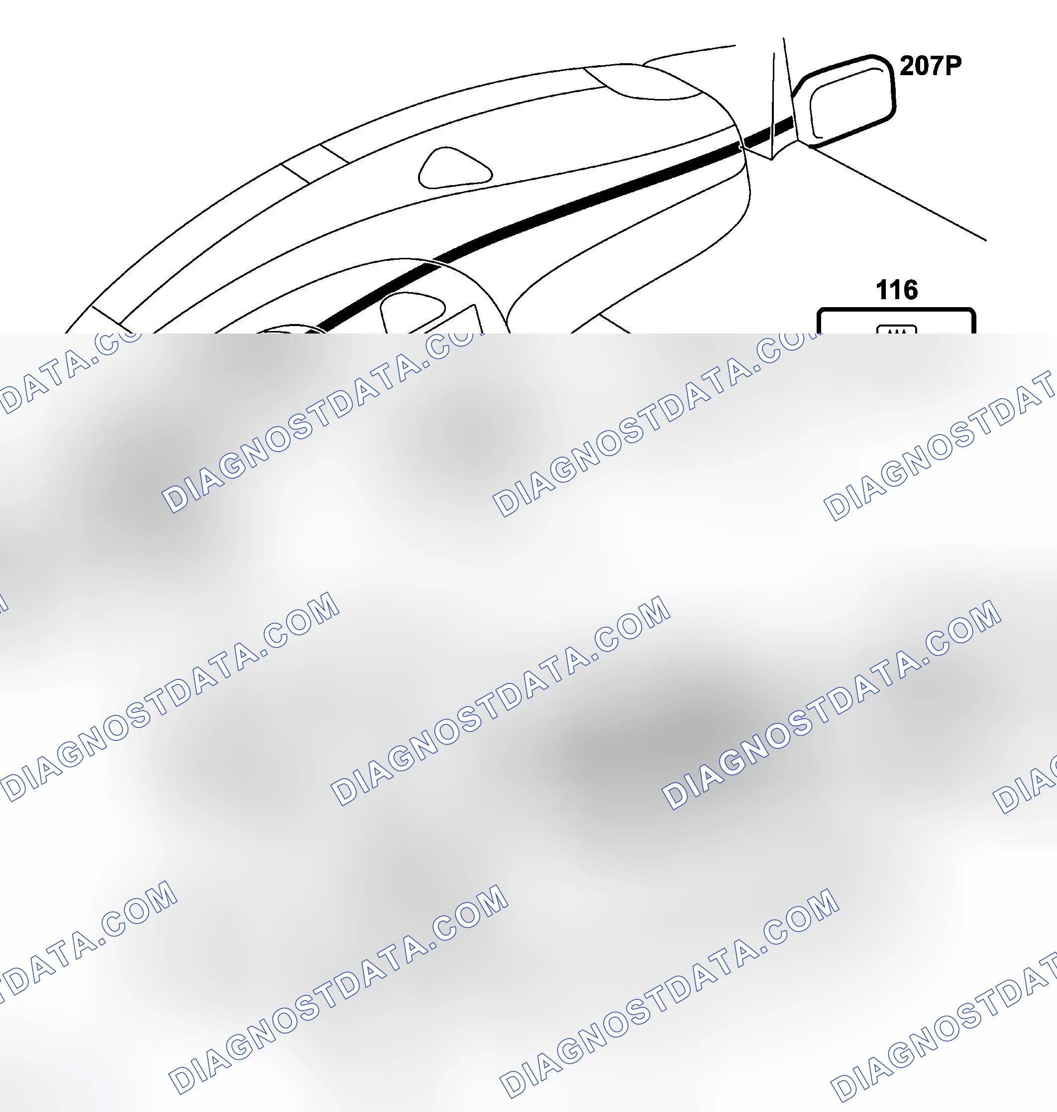 Scheme 23: System Overview, Electrically Heated Rear Window And Door Mirrors (Cars With MCC) (4D)