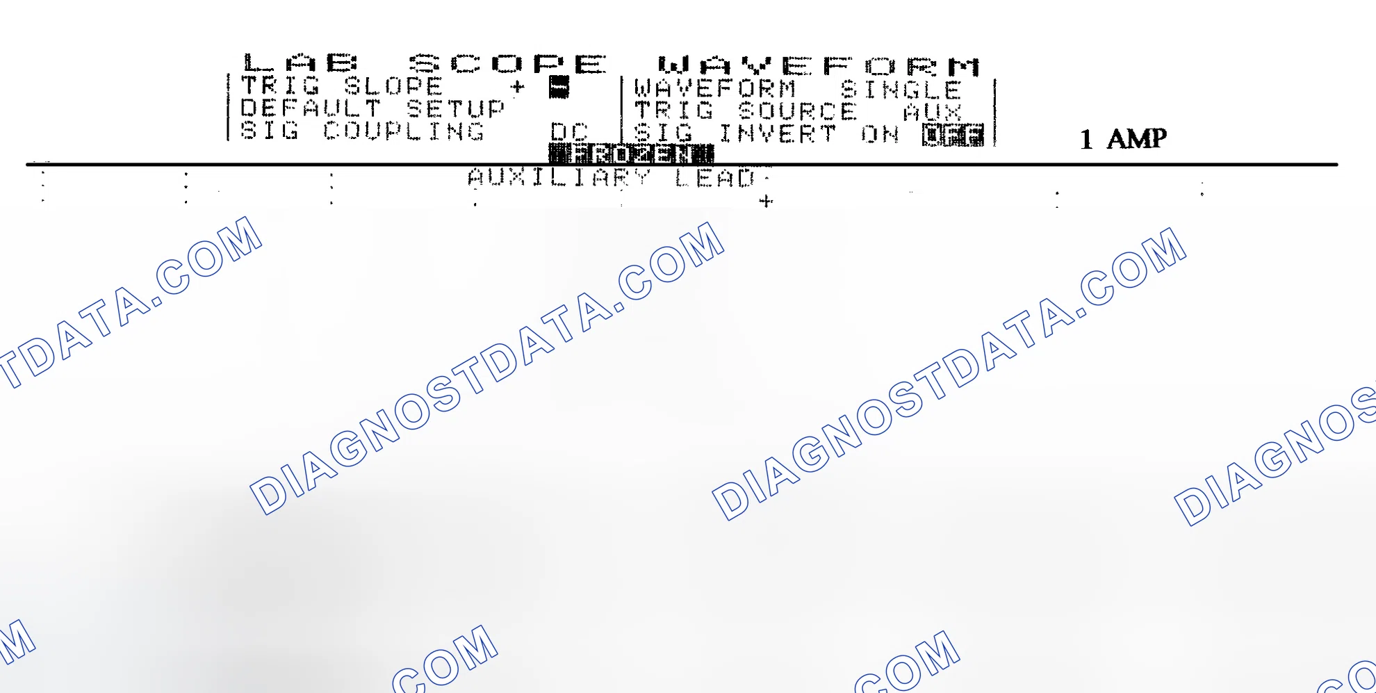 Scheme 20: Single Injector w/Normal Current Flow - Current Pattern