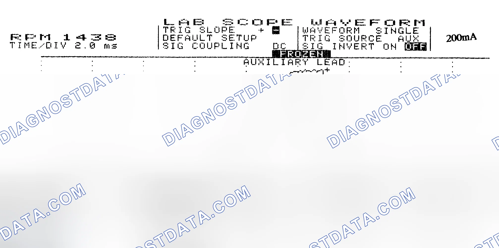 Scheme 15: Single Injector w/Normal Current Flow - Current Pattern