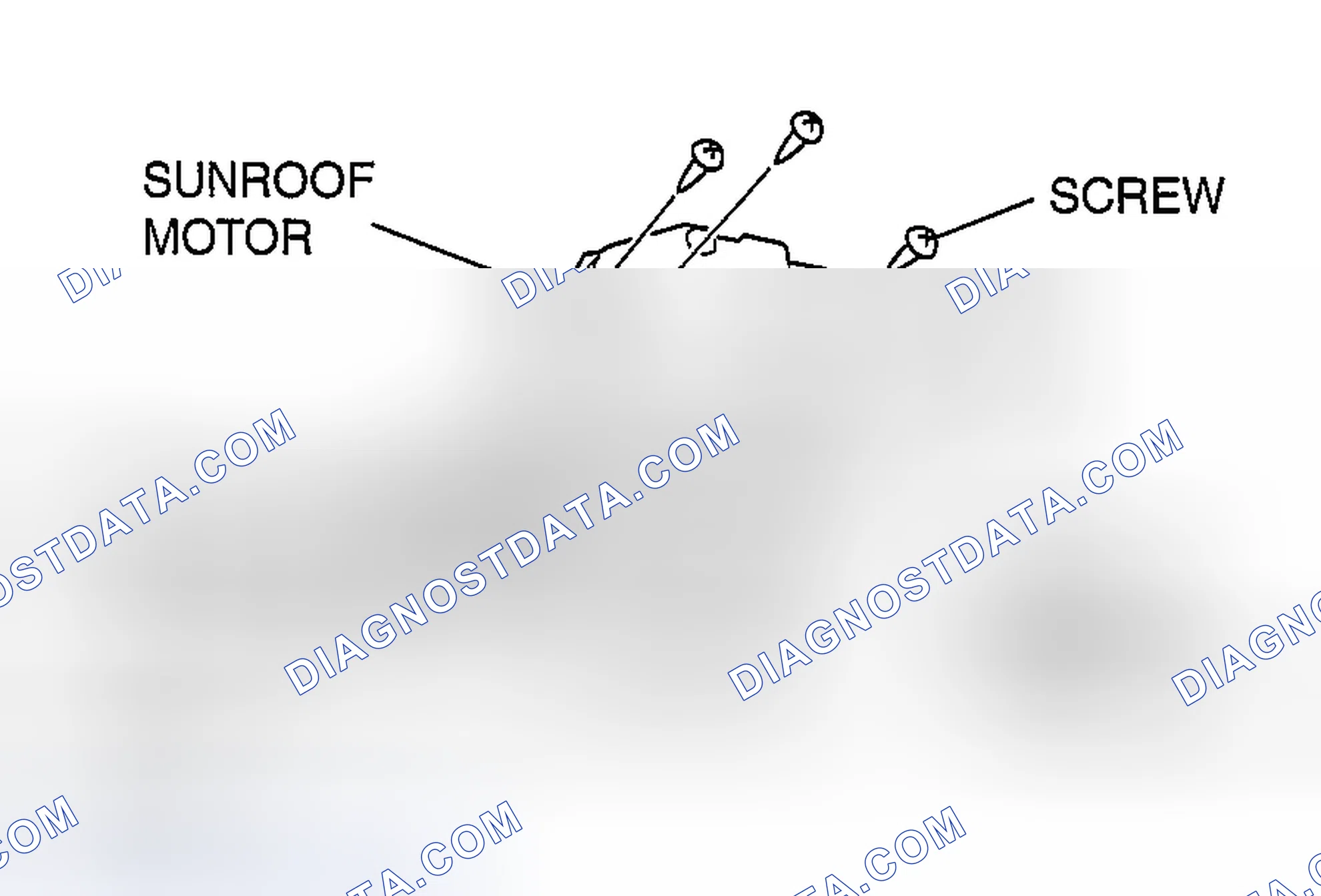 Scheme 9: SUNROOF MOTOR REMOVAL/INSTALLATION