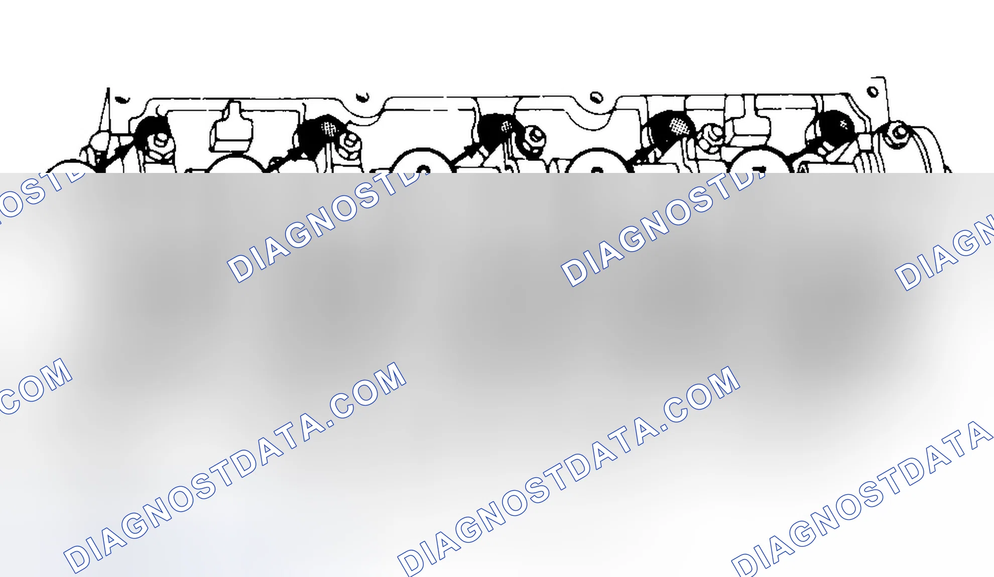 Scheme 7: Typical Cylinder Head Tightening or Loosening Sequence