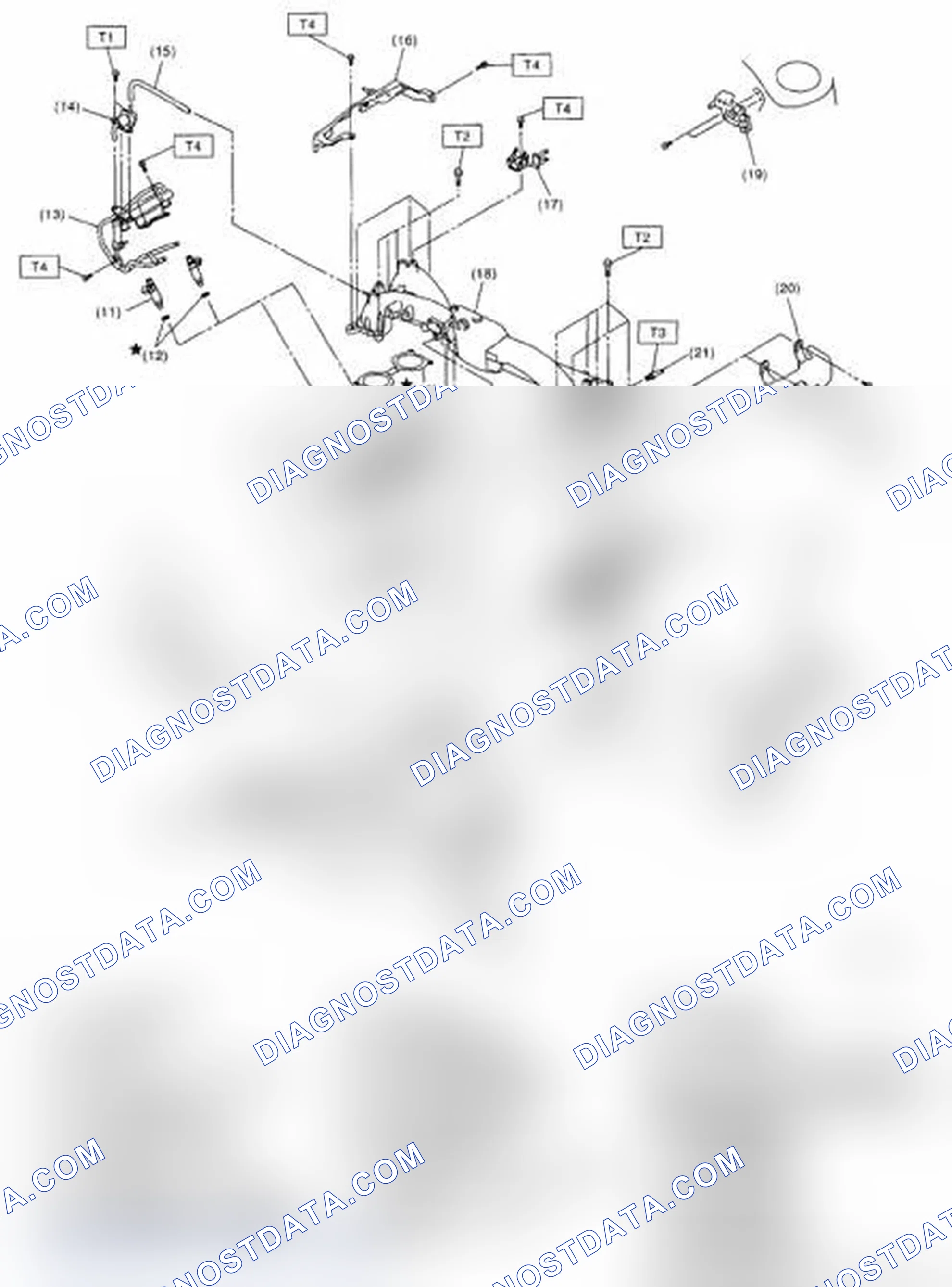Scheme 226: Exploded View Of Intake Manifold Components With Torque Specifications