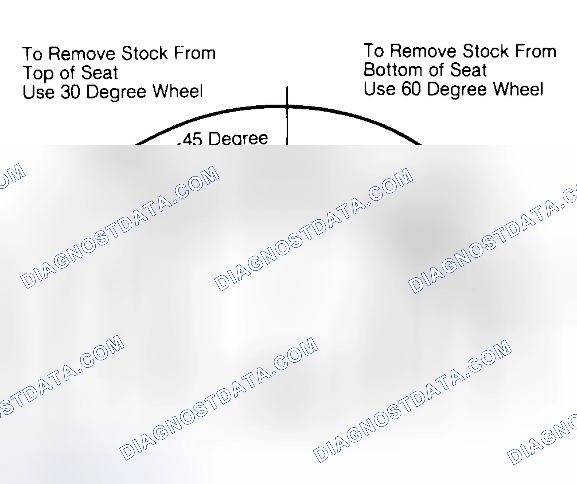 Scheme 19: Adjusting Valve Seat Width