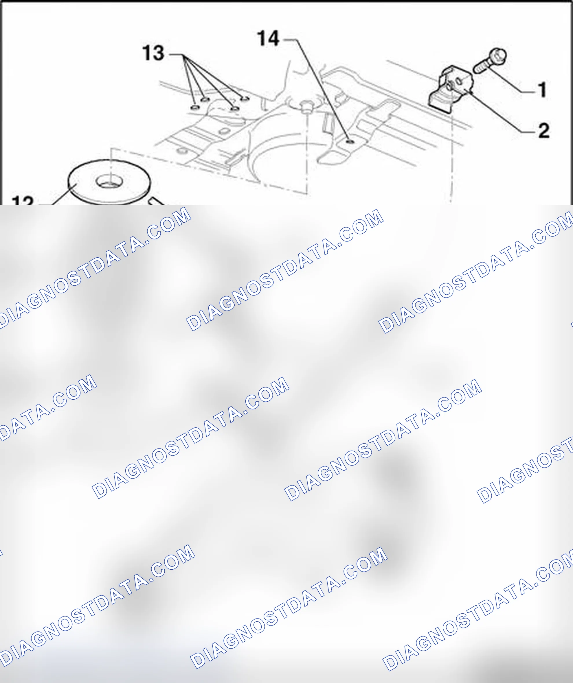Scheme 1041: Spring and suspension strut, assembly overview (All Wheel Drive (AWD) vehicles)