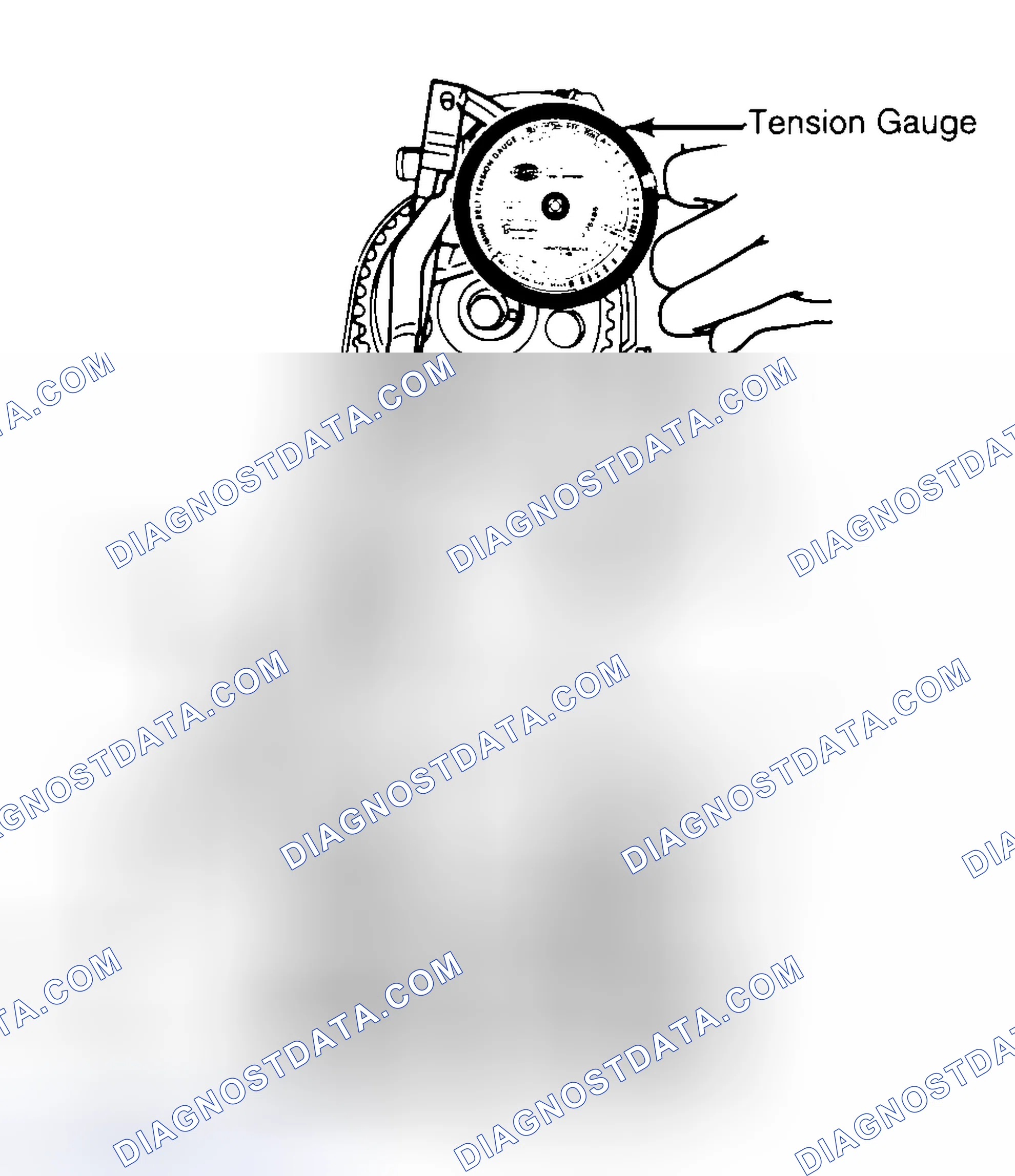 Scheme 3: Adjusting Typical Timing Belt Tension