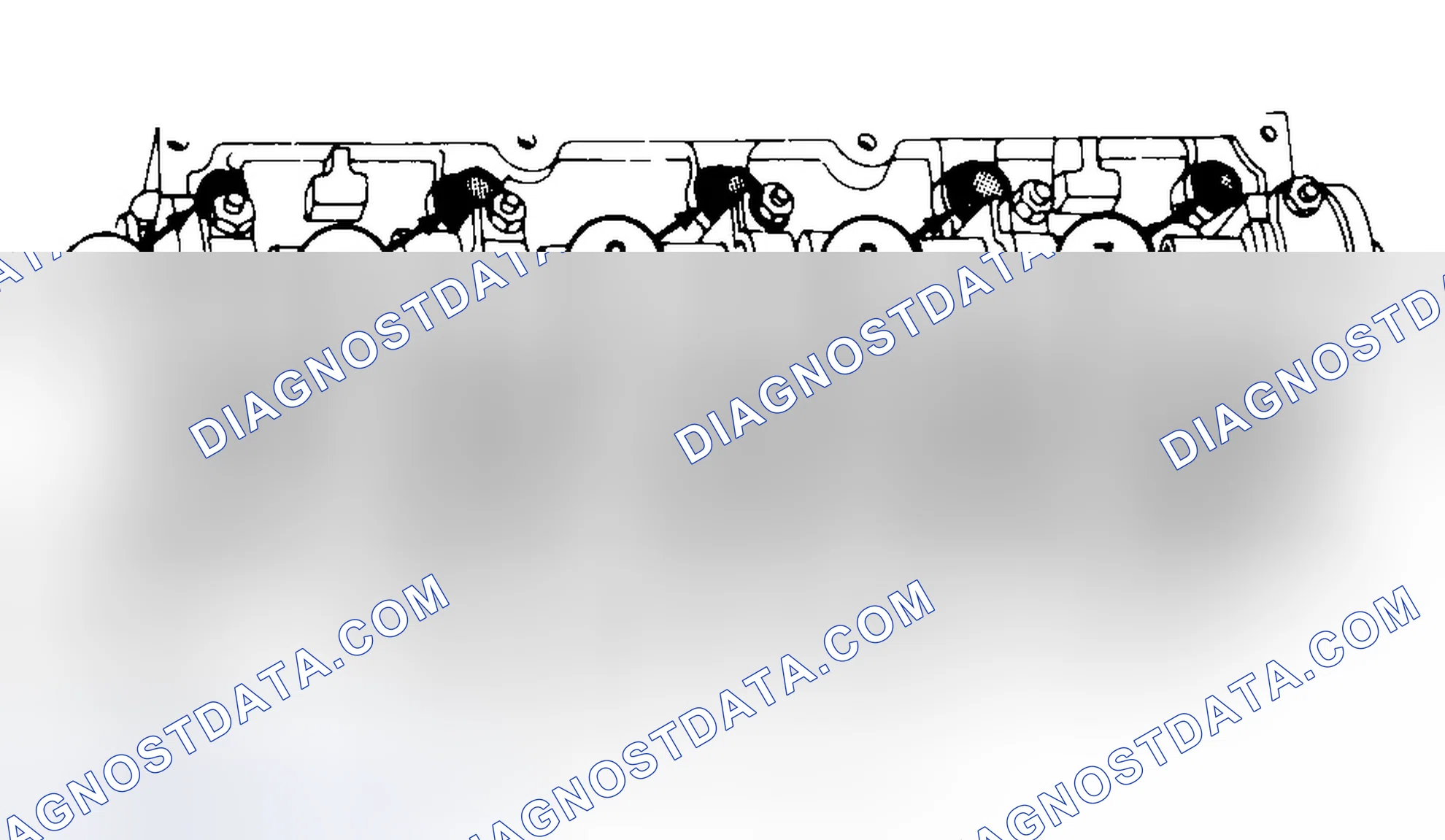 Scheme 7: Typical Cylinder Head Tightening or Loosening Sequence