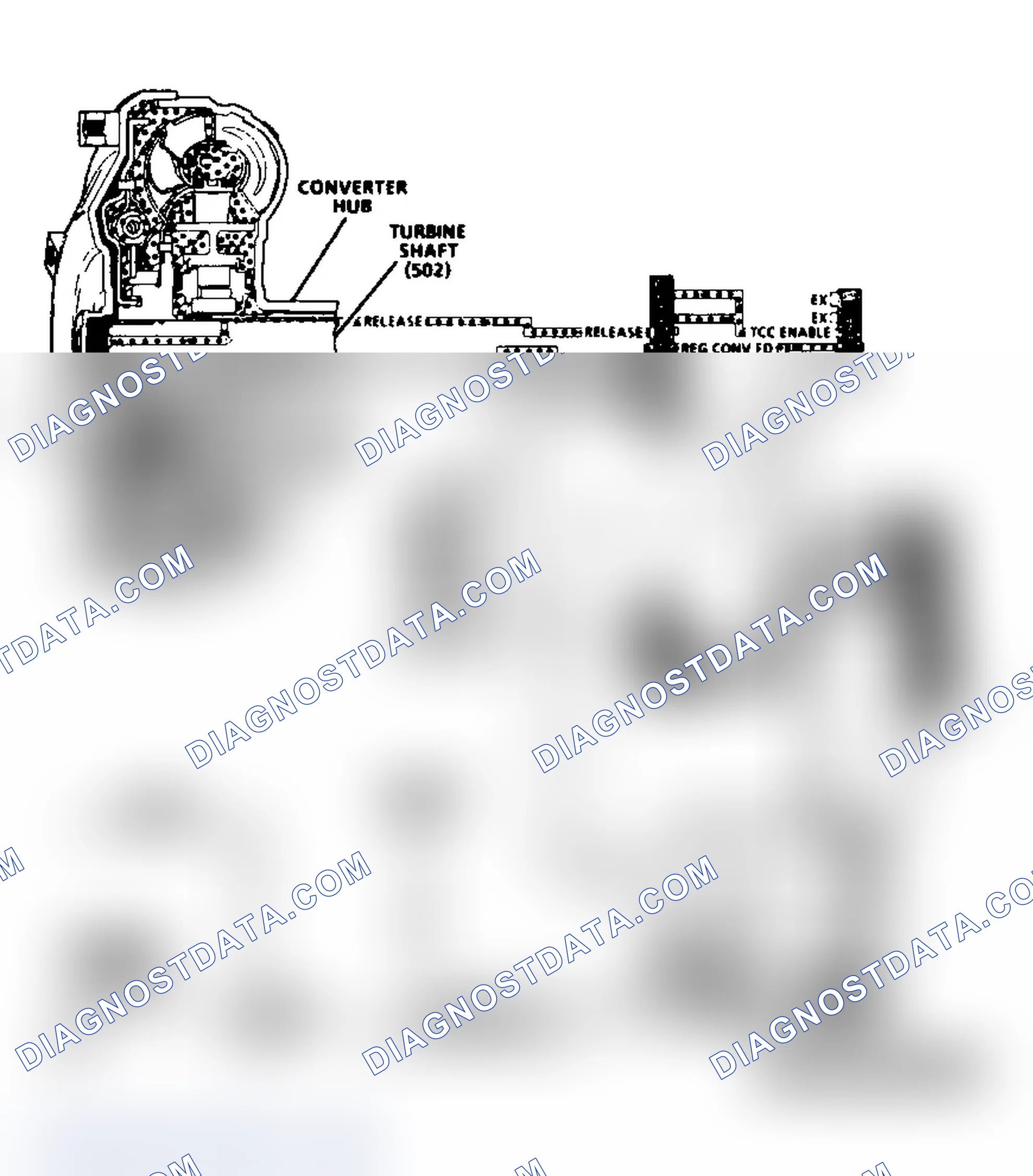 Scheme 446: Code 69 Schematic (4L80-E Gasoline) Torque Converter Clutch Stuck On