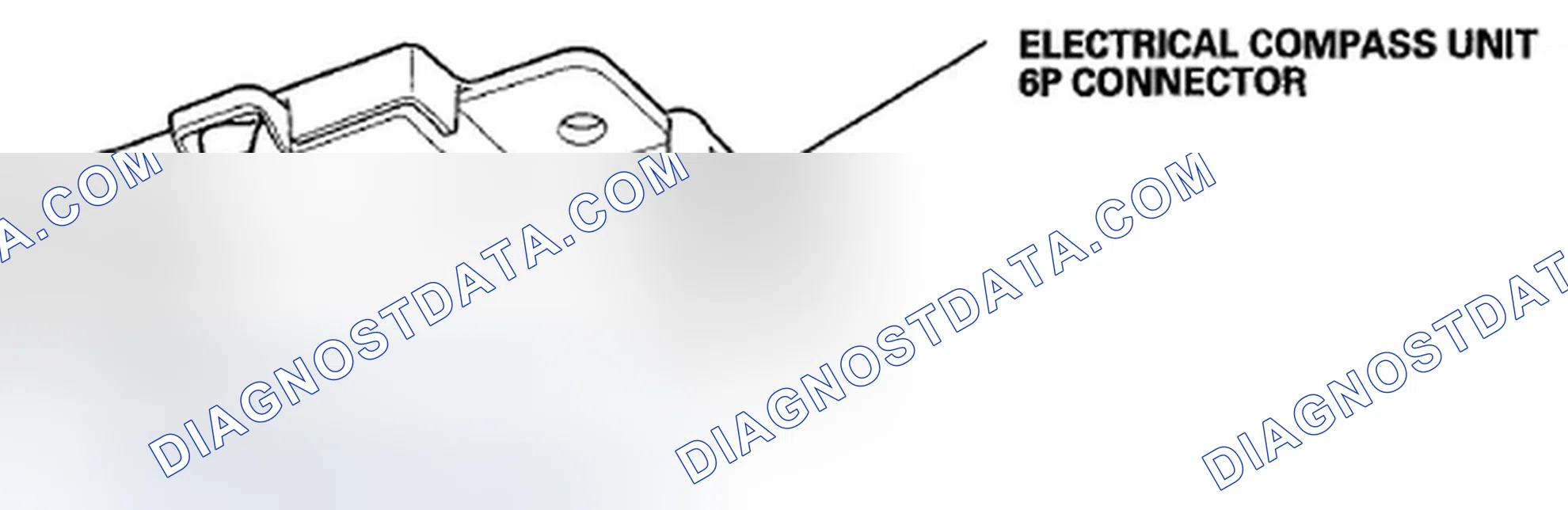 Scheme 55: Electrical Compass Unit Connector Inputs and Outputs