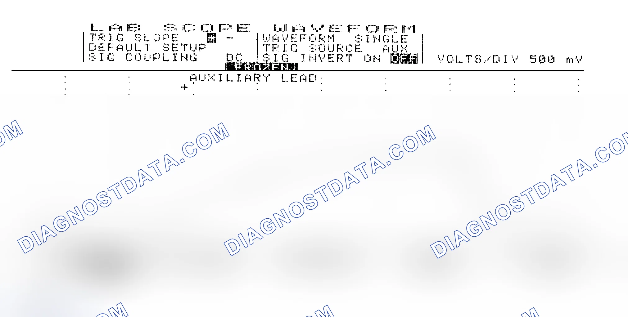 Scheme 14: Single Injector w/Excessive Current Flow - Current Pattern
