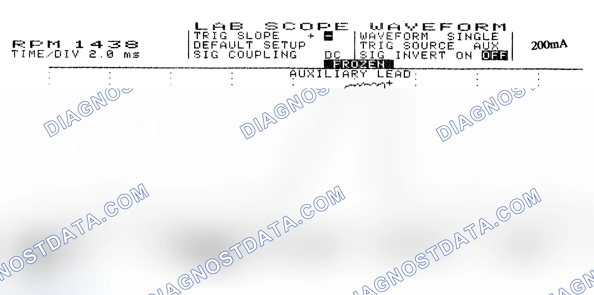 Scheme 15: Single Injector w/Normal Current Flow - Current Pattern