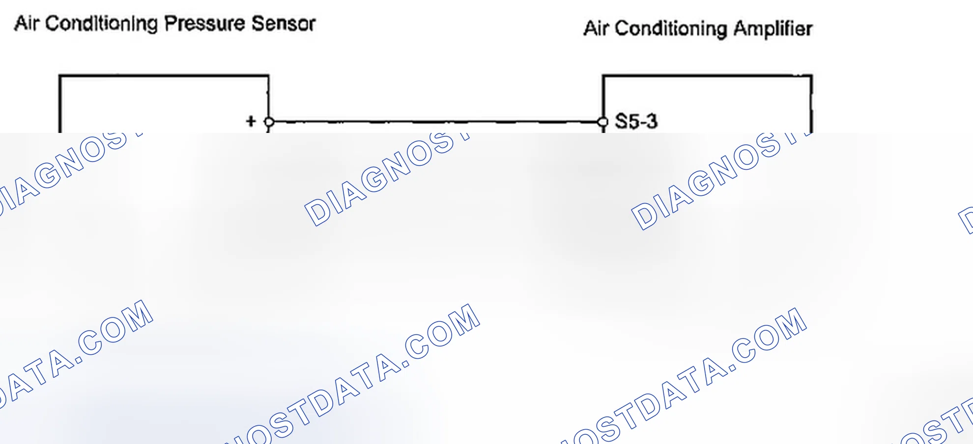 Fig. 26: Air Conditioning Pressure Sensor Wiring Diagram