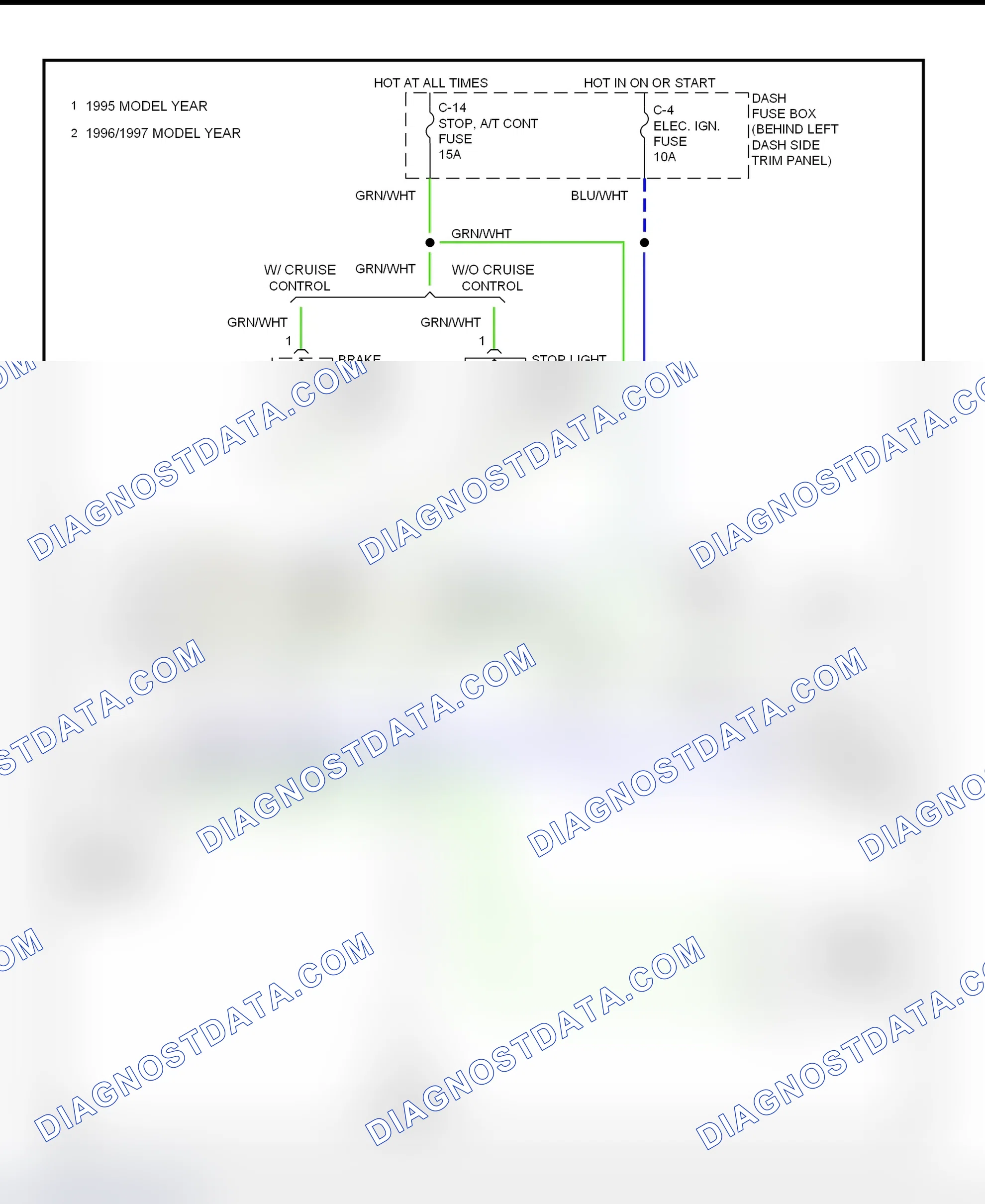 Scheme 40: Shift Interlock System Wiring Diagram (1997 SLX & Trooper)