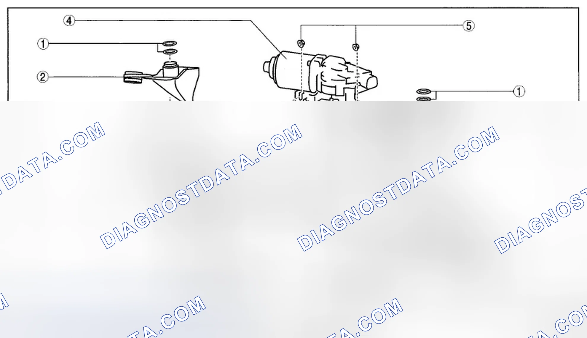 Scheme 6: WINDSHIELD WIPER MOTOR DISASSEMBLY/ASSEMBLY