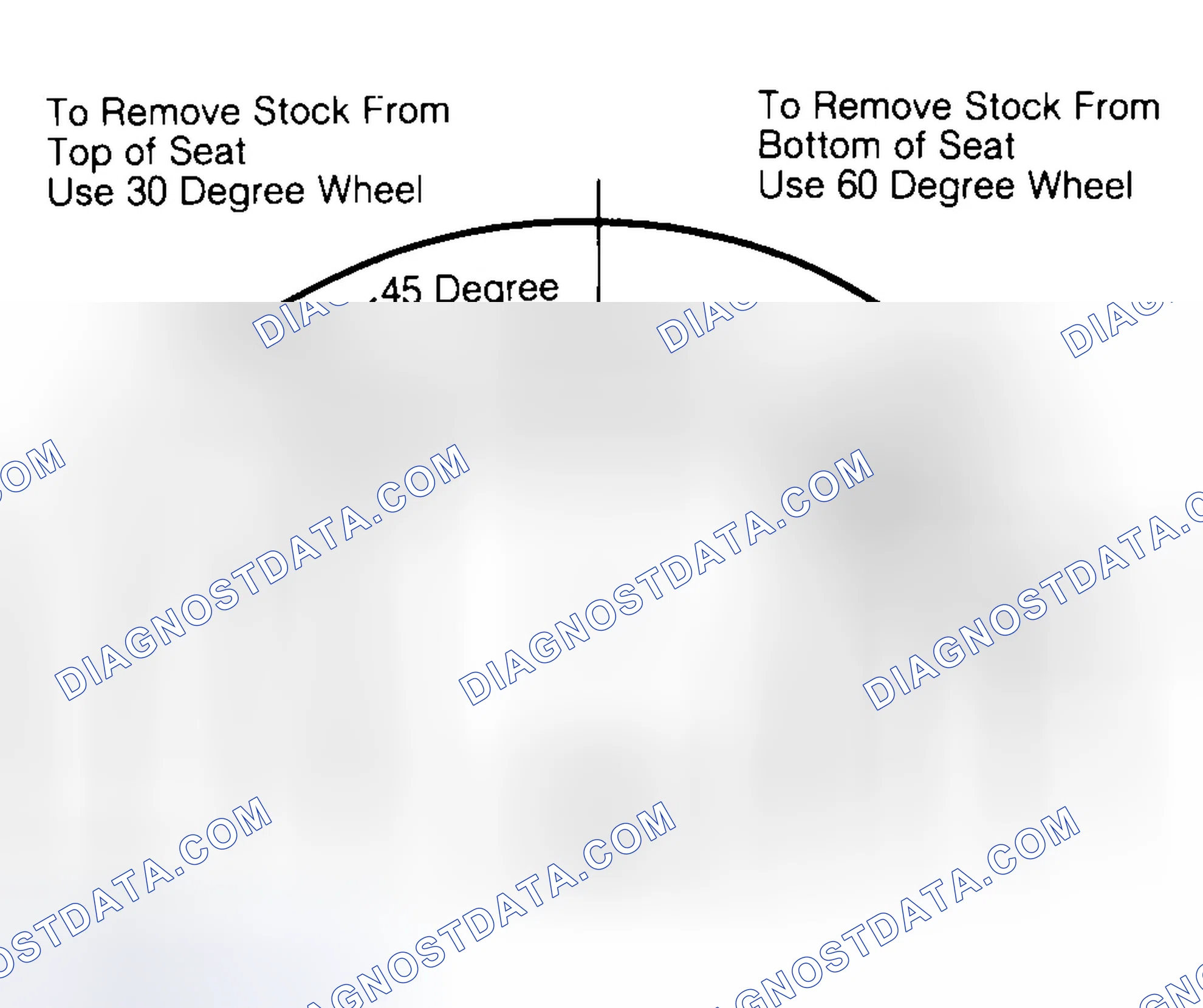 Scheme 19: Adjusting Valve Seat Width