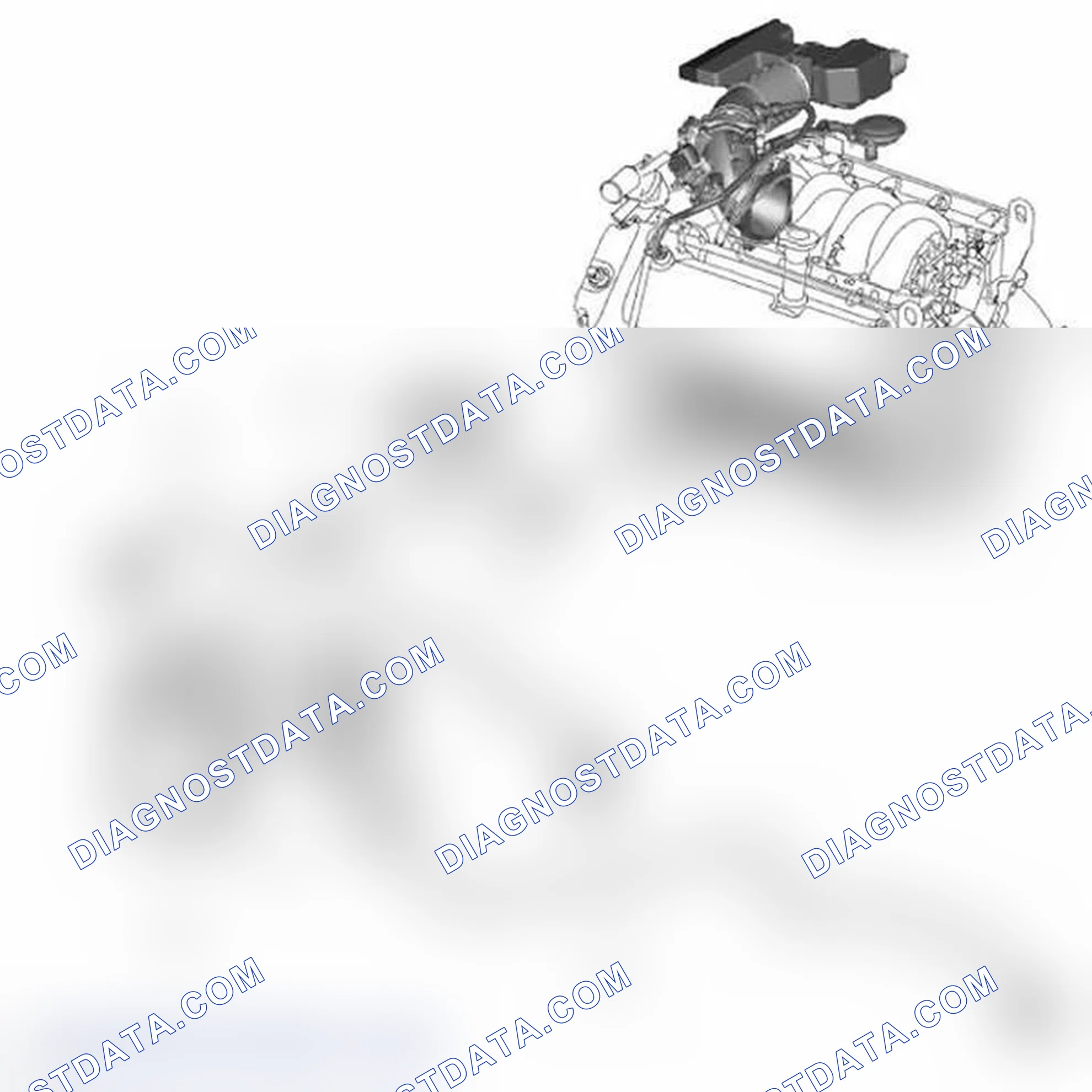Scheme 5: EGR and Crankcase Ventilation Component Location