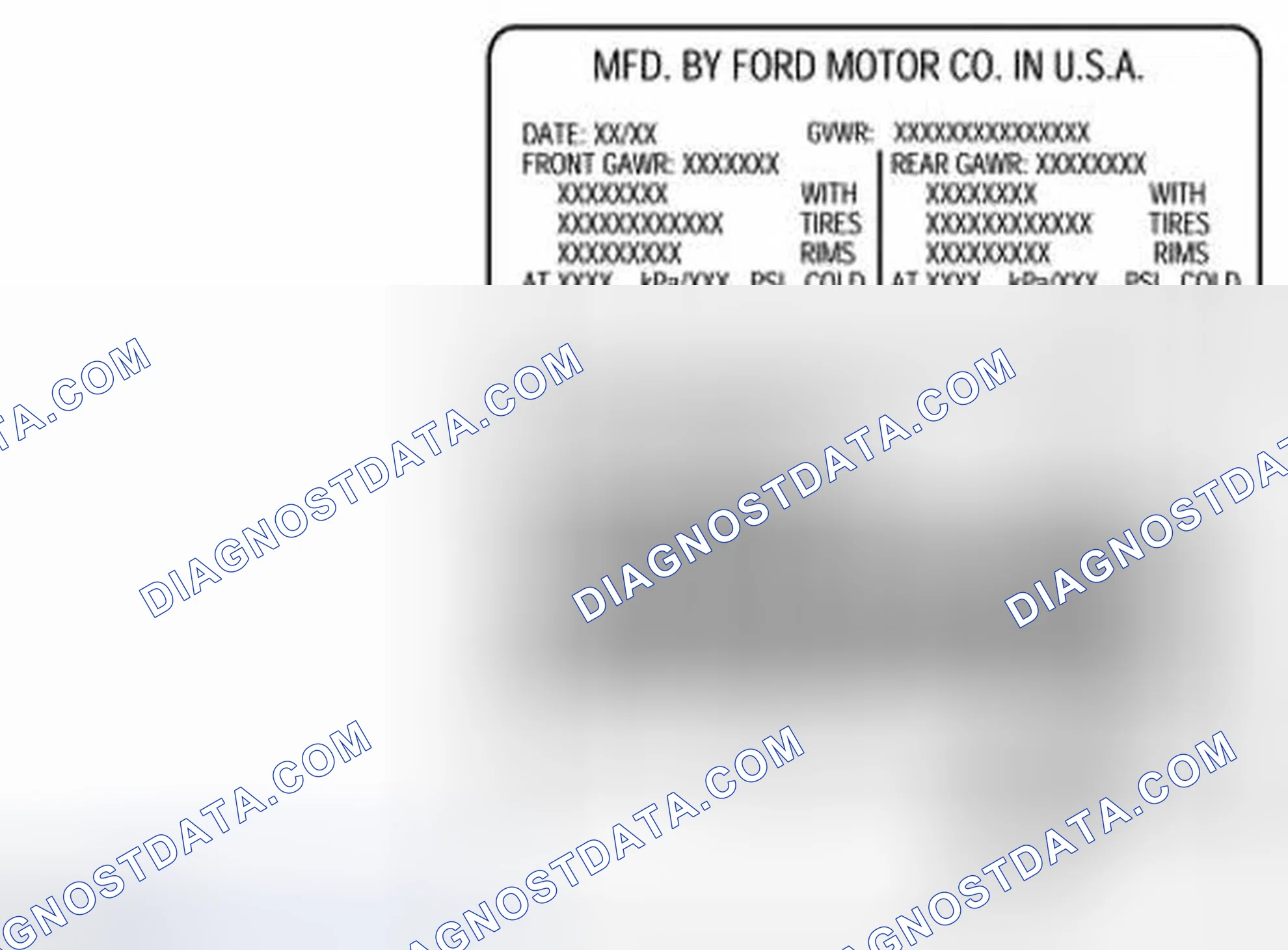 Scheme 7: Engine Calibration Information (Truck)