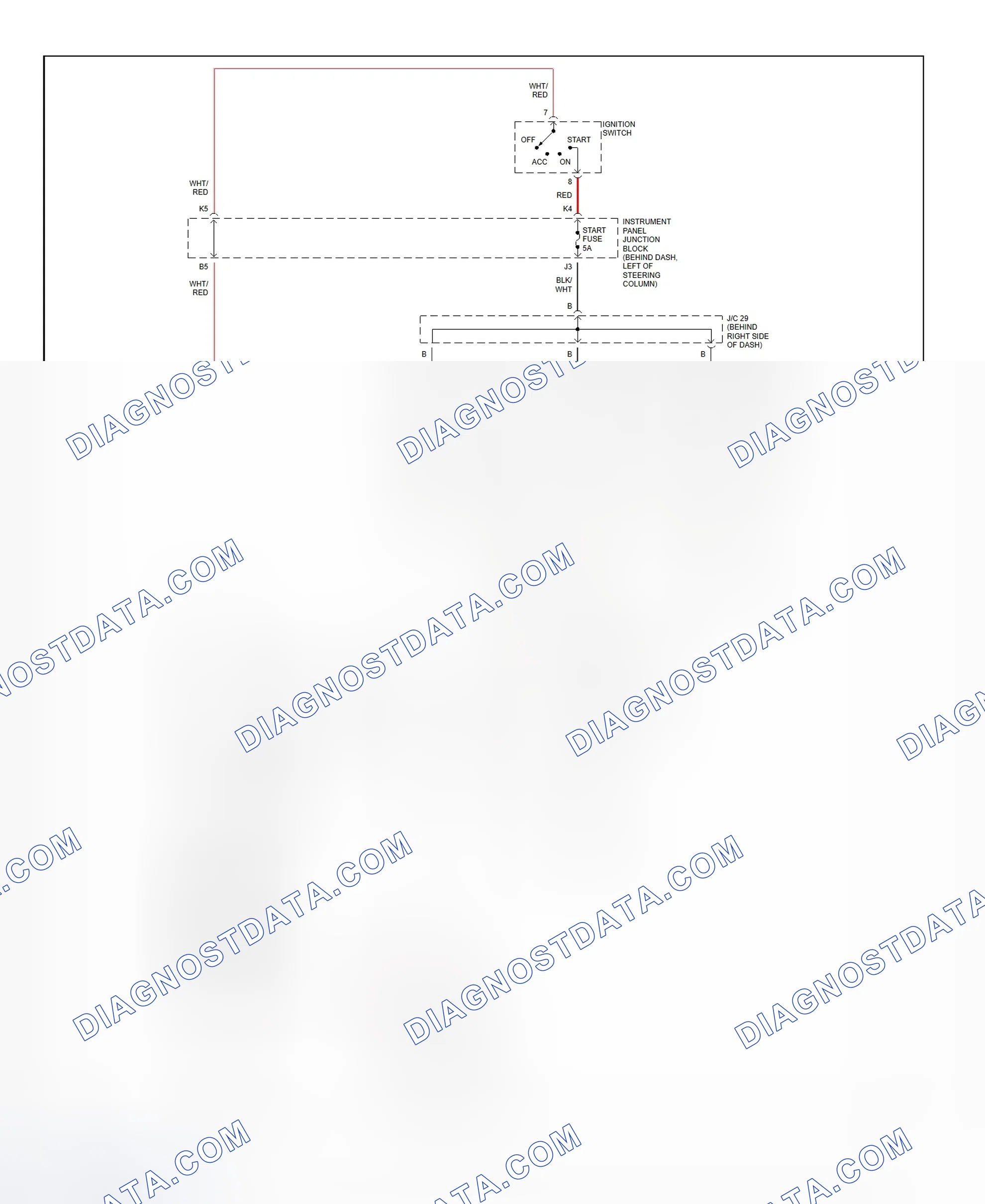 Fig. 20: Starting System Wiring Diagram (Camry - 2.2L & 3.0L)