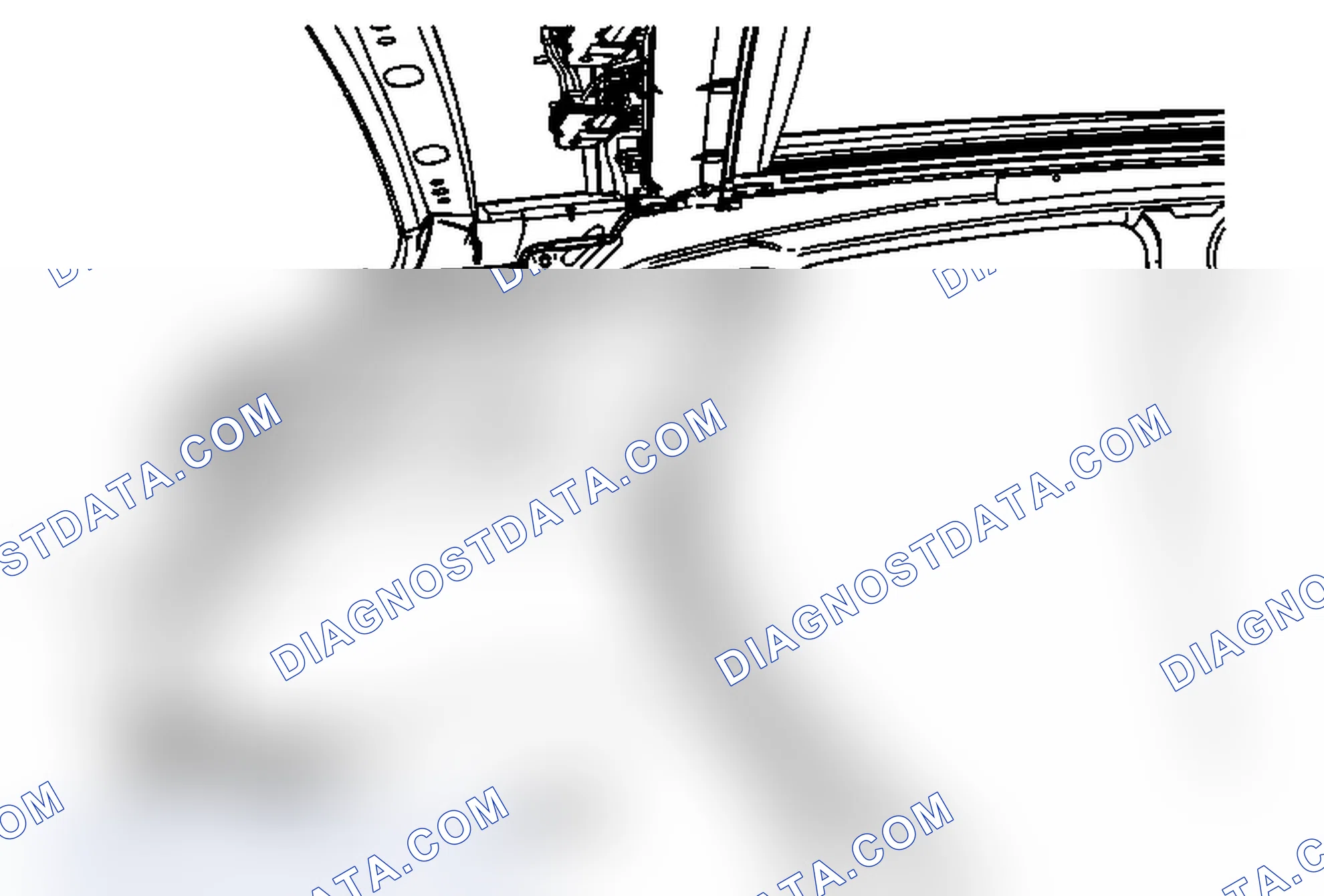 Scheme 3: Sunroof Housing Rear Drain Hose Replacement