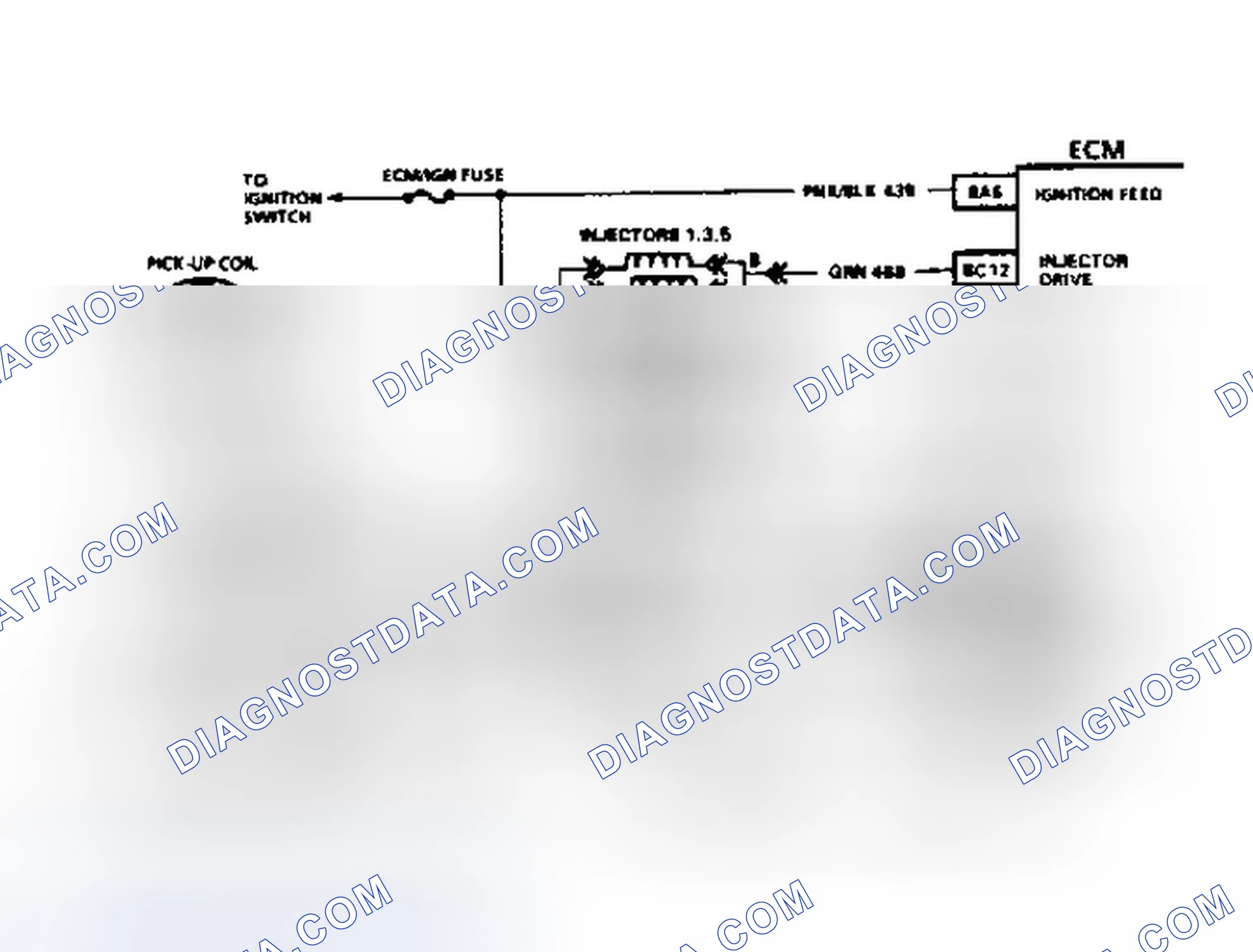 Scheme 117: Code 42 Schematic (3.1L) Electronic Spark Timing