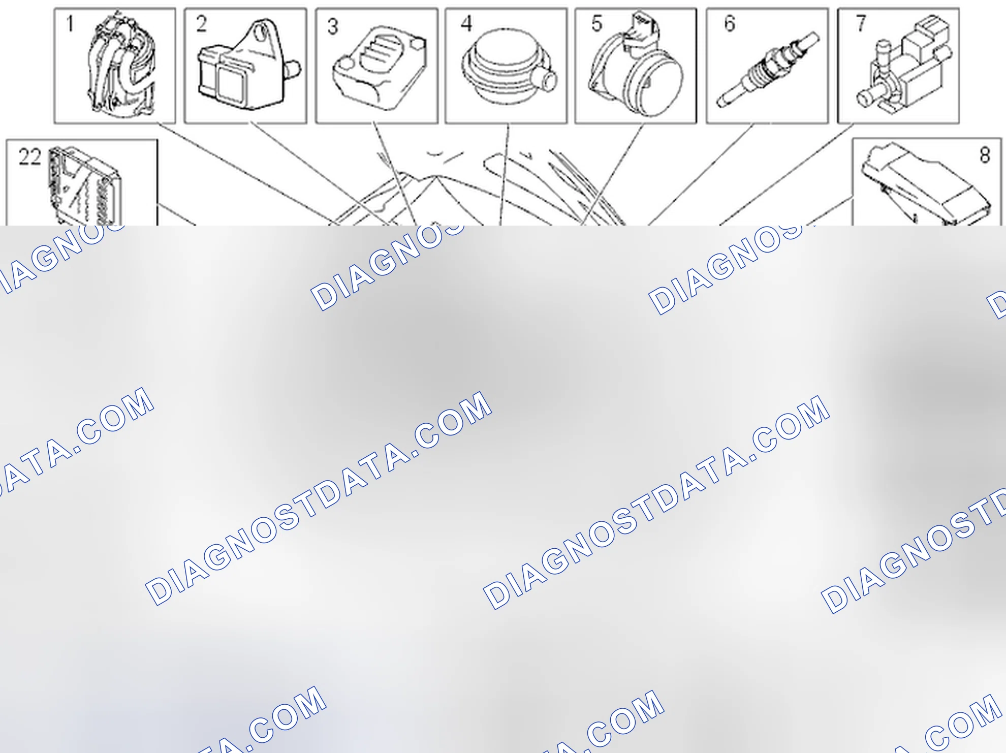 Scheme 9: Engine compartment
