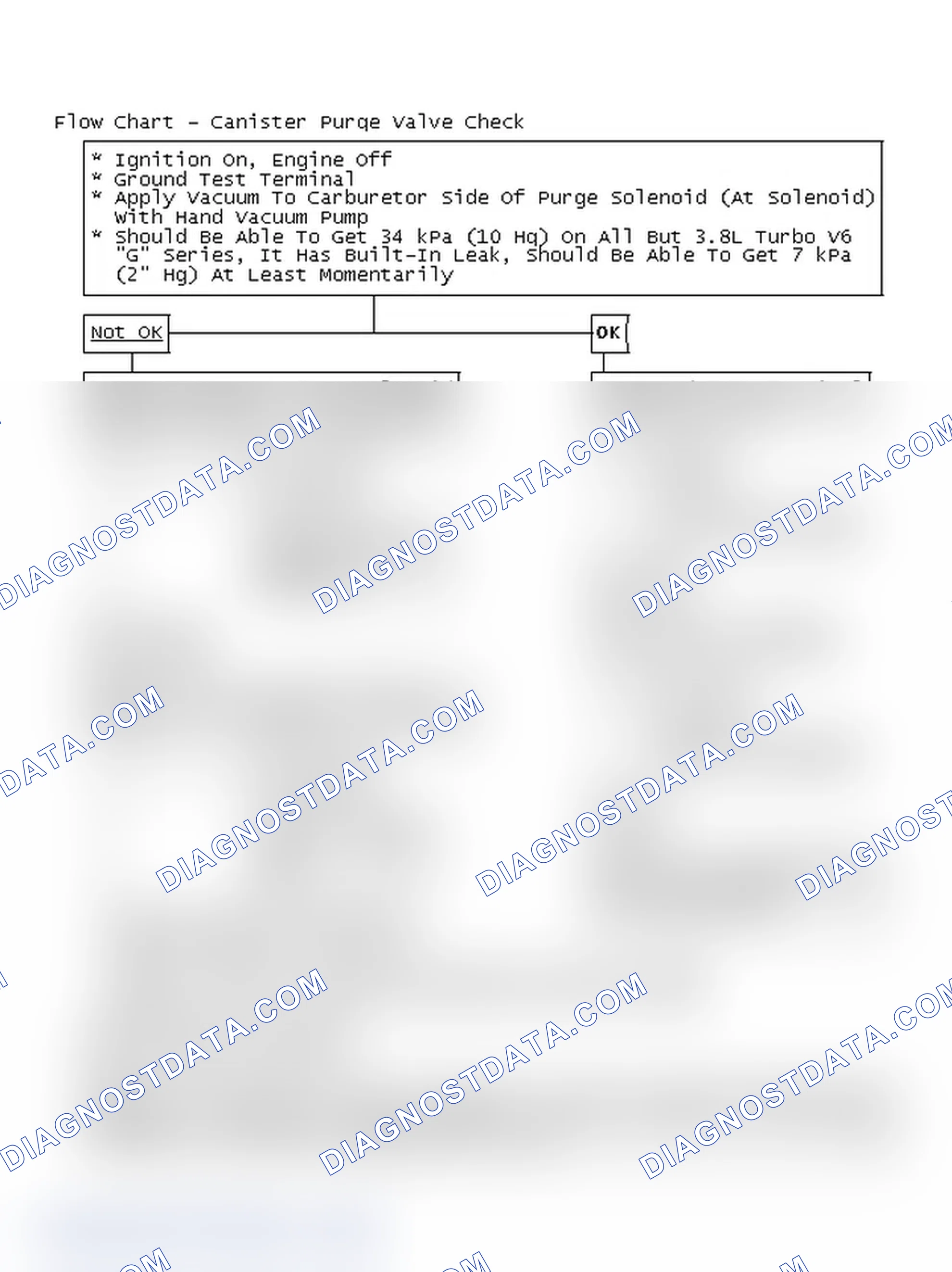 Scheme 215: Flow Chart - Canister Purge Valve Check