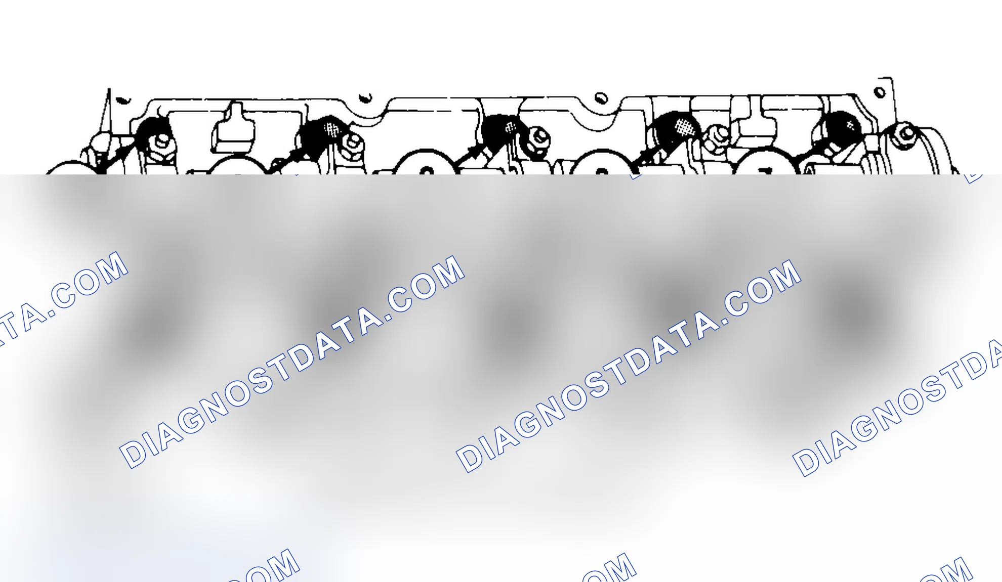 Scheme 3: Typical Cylinder Head Tightening or Loosening Sequence