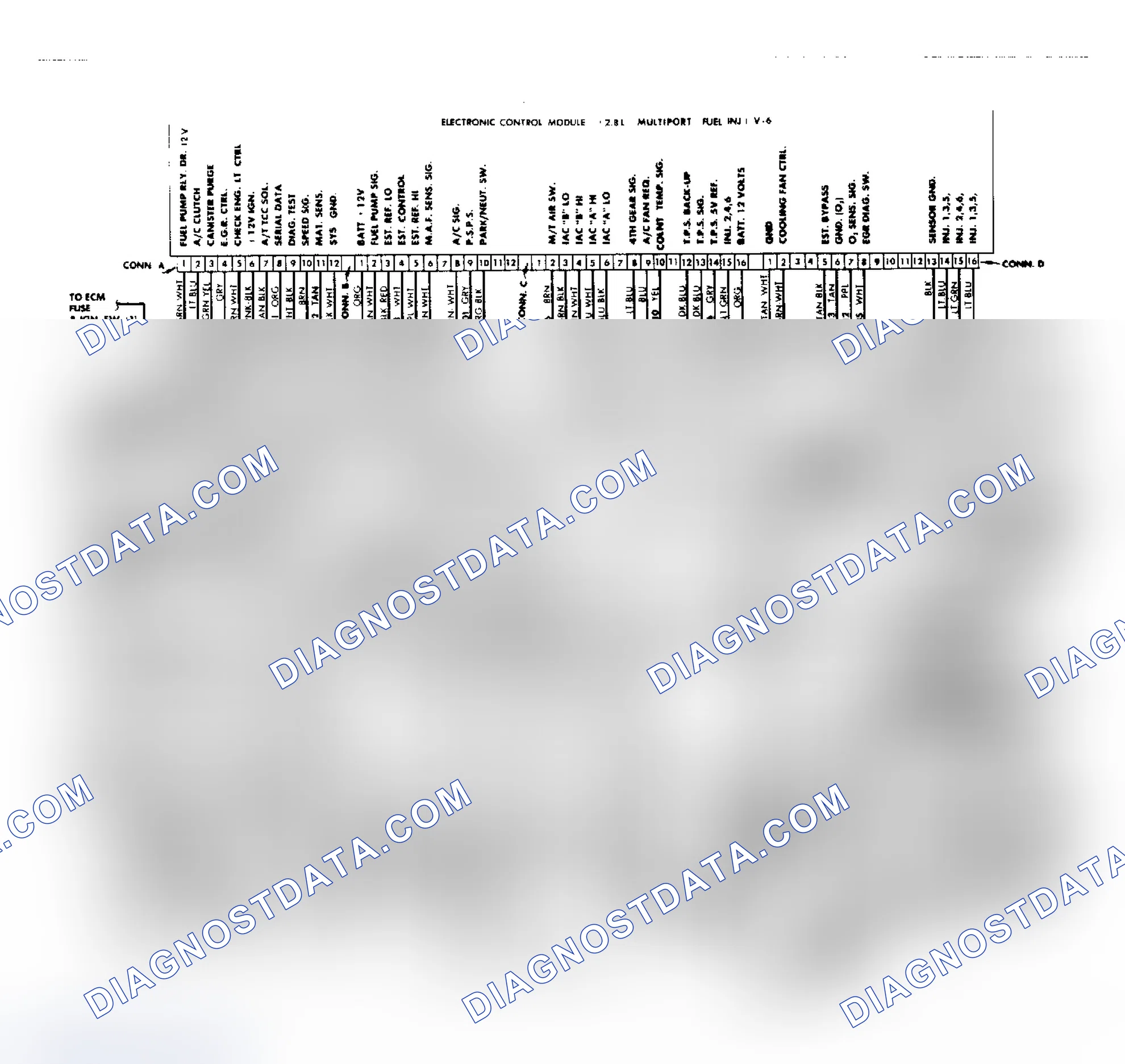 Scheme 427: RWD PFI CCC Wiring Diagram