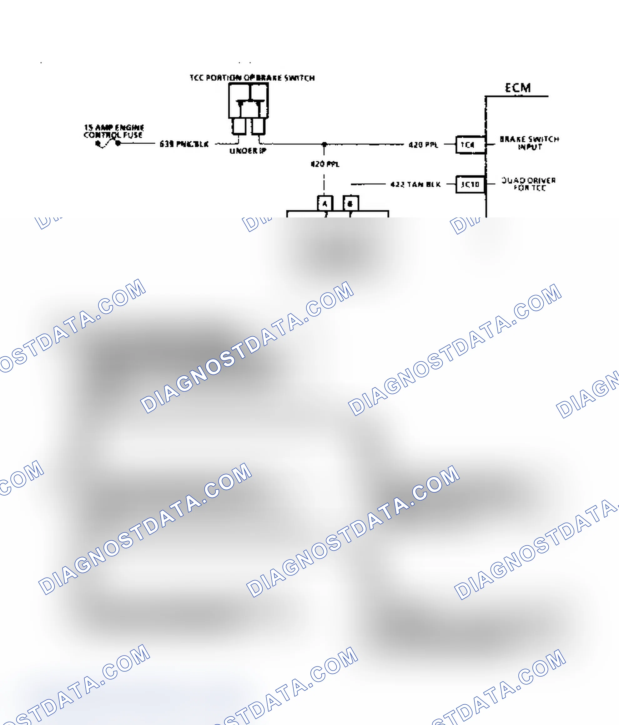 Scheme 212: Code E039 Chart (Reatta, Riviera & Toronado)