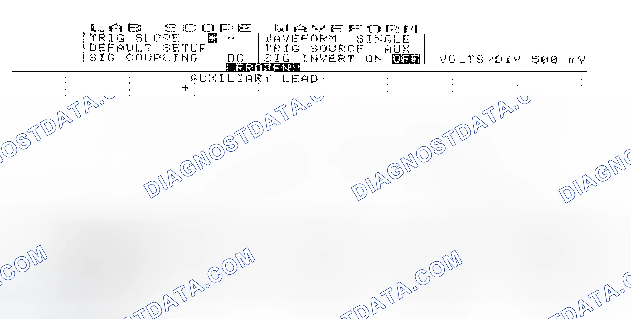 Scheme 14: Single Injector w/Excessive Current Flow - Current Pattern
