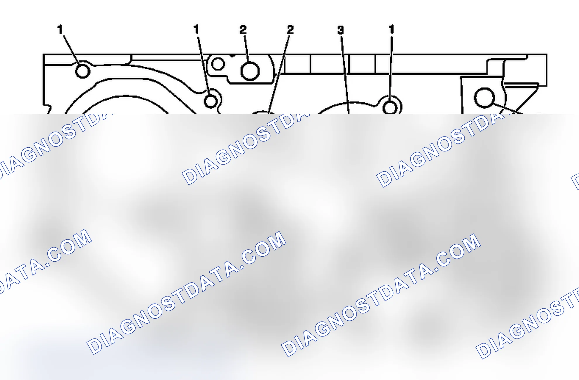 Scheme 1: Engine Block- Front View