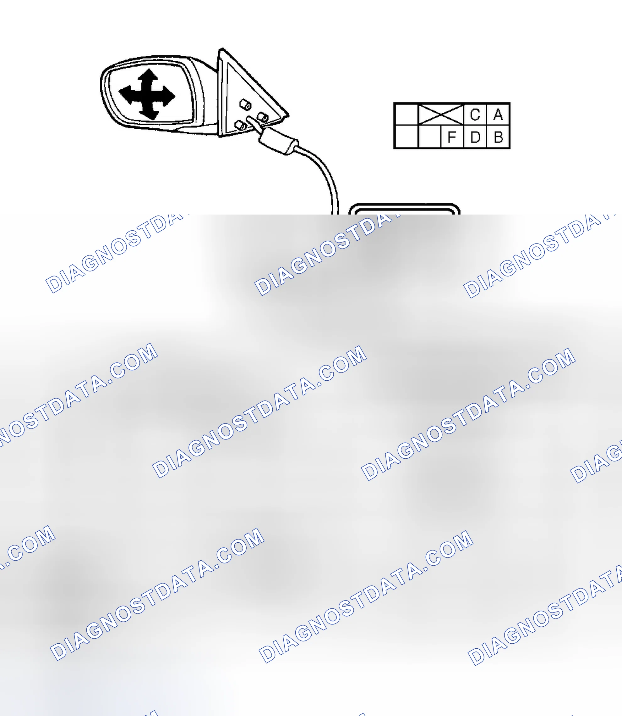 Scheme 6: POWER MIRROR MOTOR