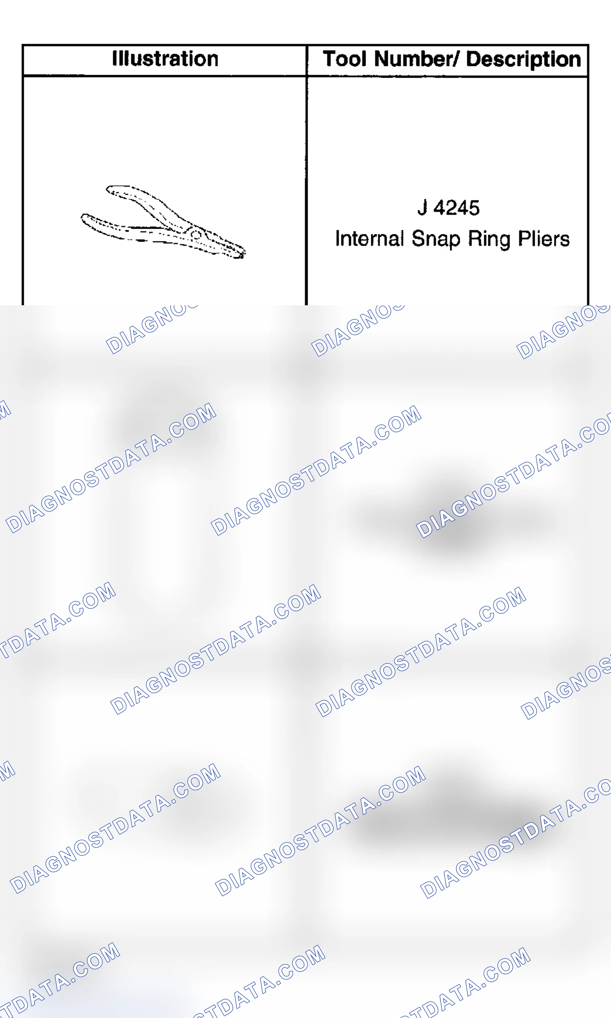 Scheme 147: Special Tools and Equipment