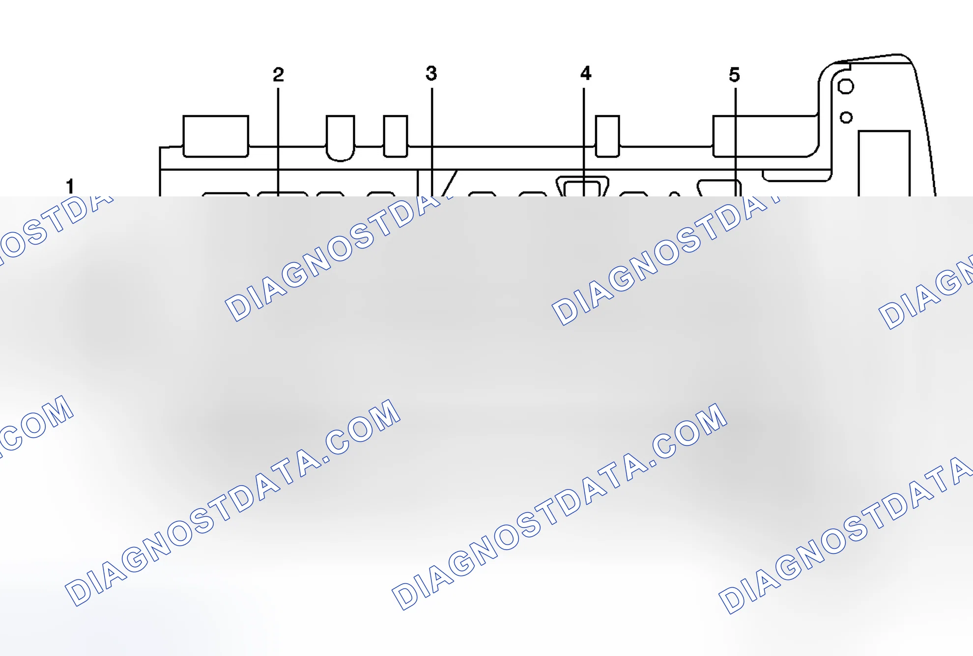 Scheme 75: Cylinder Head - Bottom View