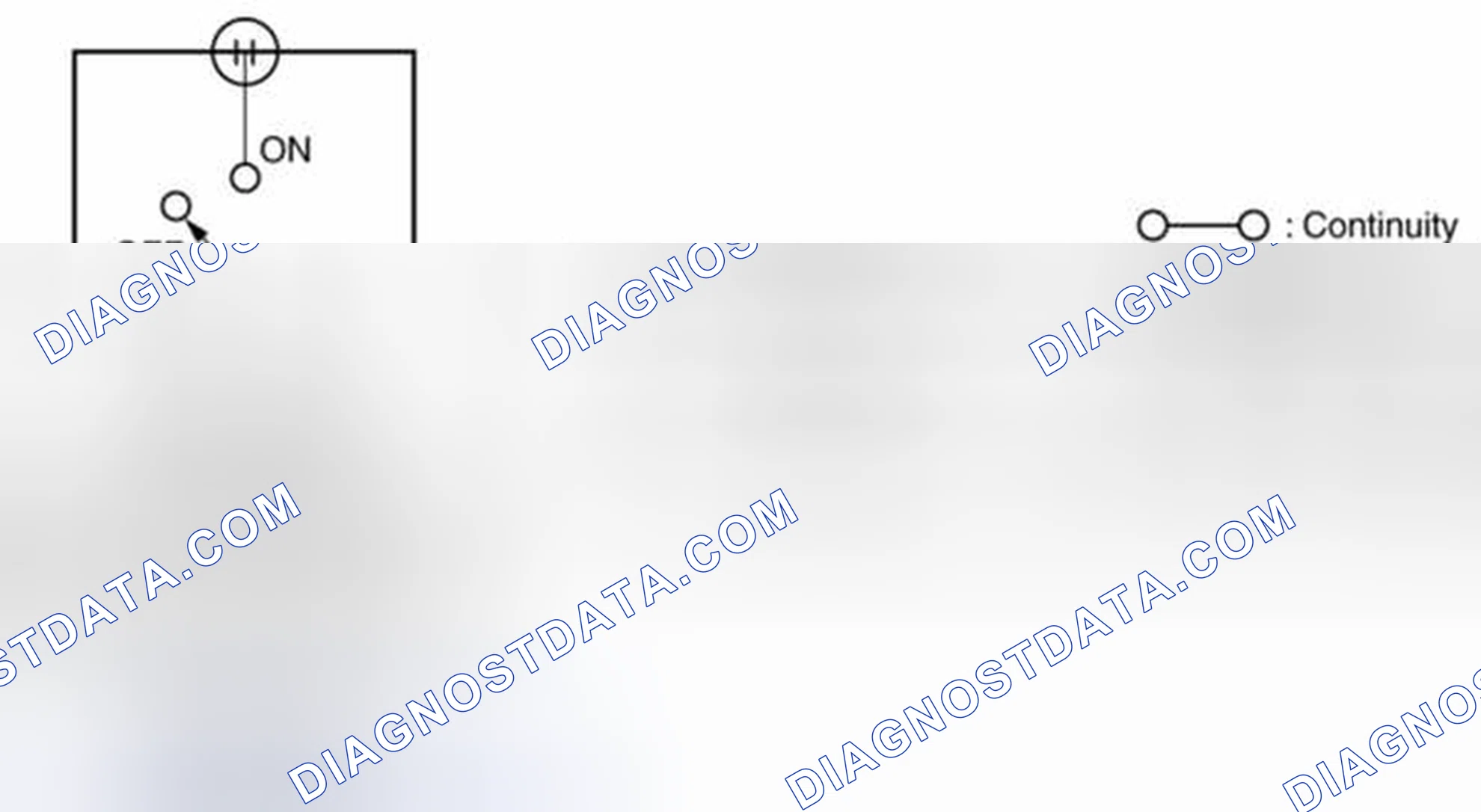 Scheme 58: FRONT FOG LIGHT SWITCH INSPECTION