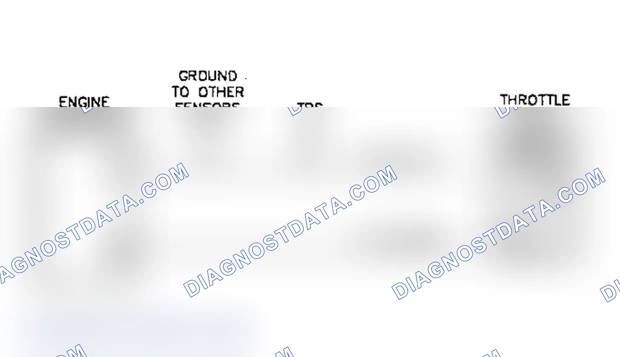 Scheme 95: Test DR-11A, Code 23: Ckt Diag. Throttle Body Temp High