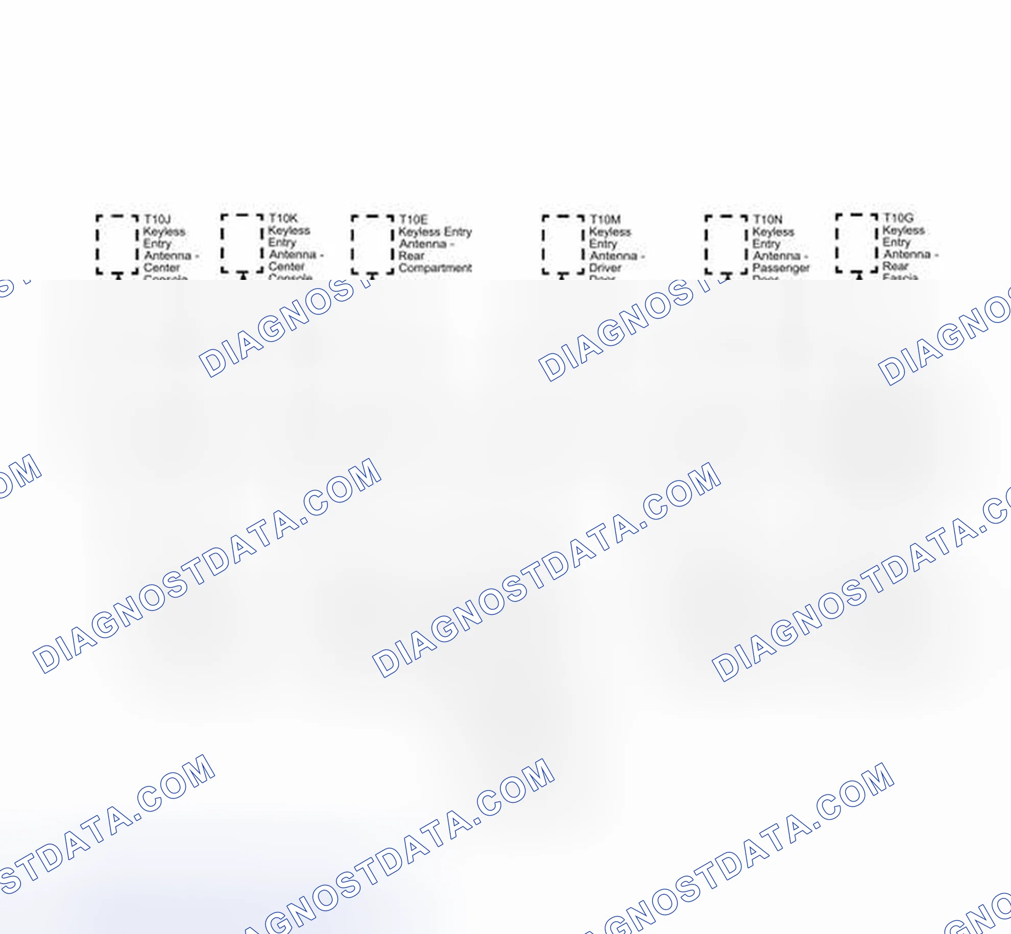 Scheme 59: Keyless Entry System Description and Operation Block Diagram