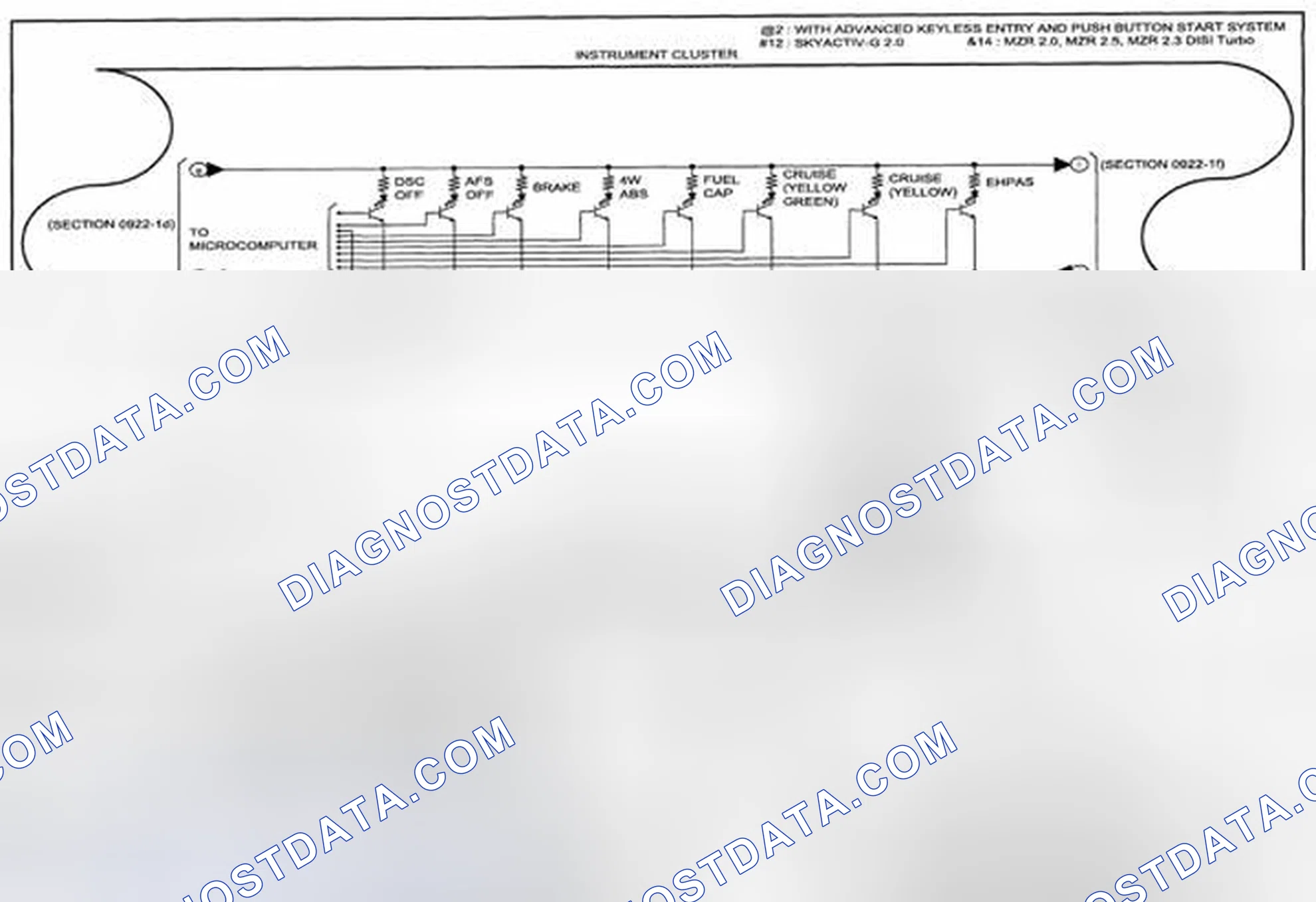 Scheme 391: Instrument Cluster Wiring Diagram - 0922-1e (1 Of 2)