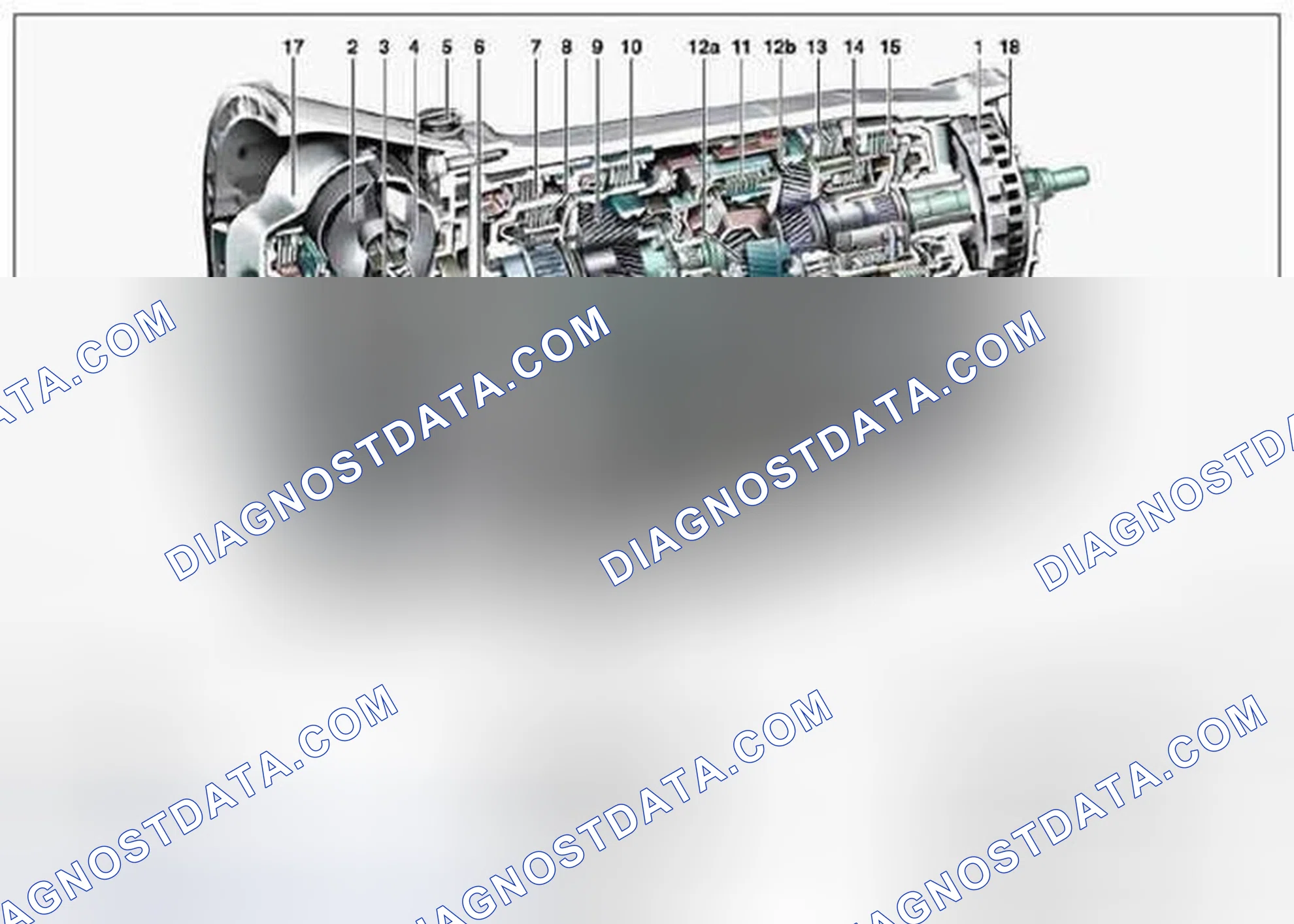 Scheme 227: Automatic transmission (AT), function - GF27.10-P-0001RT
