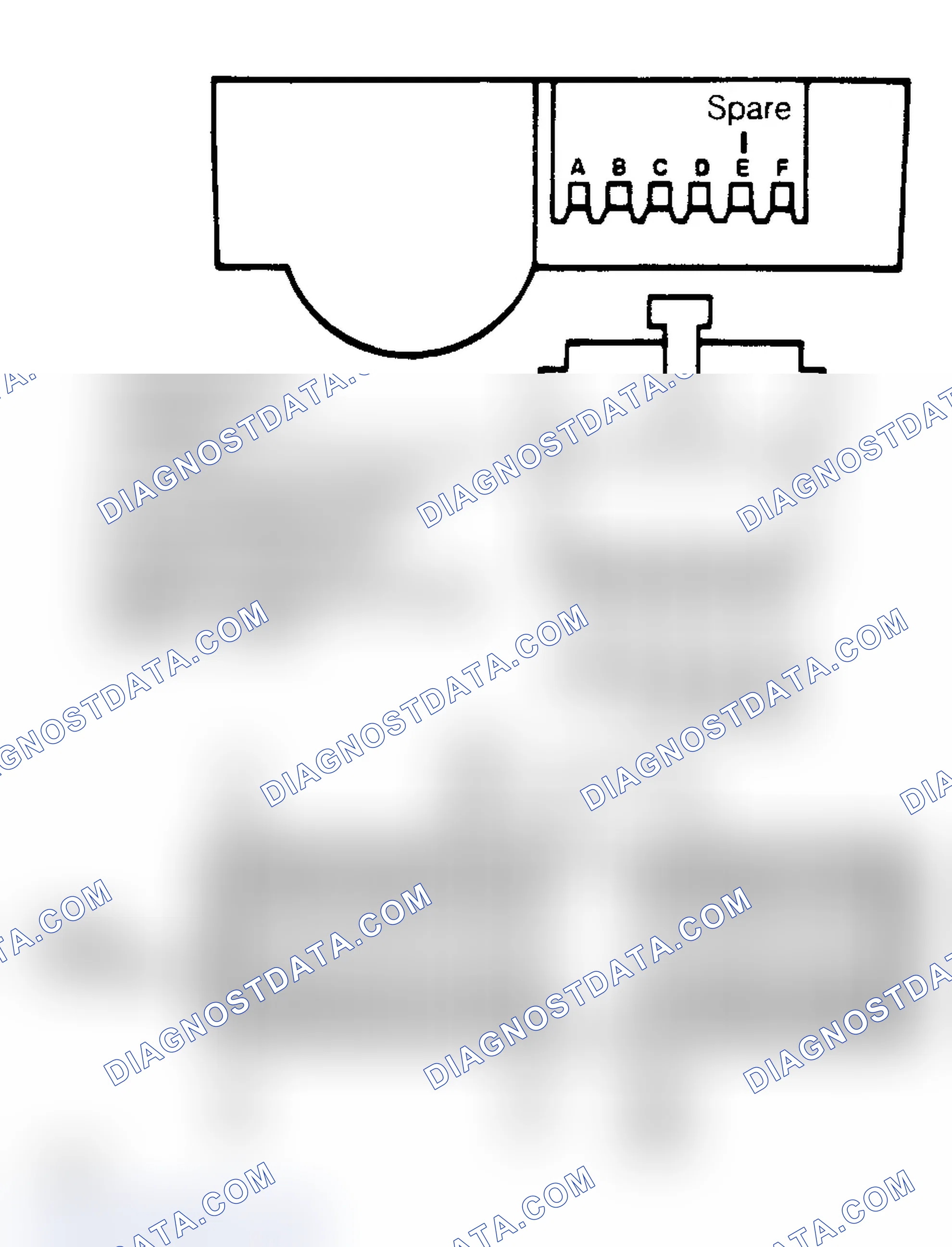 Scheme 8: Temperature Door Actuator (Electra, LeSabre Wagons & Regal Models)