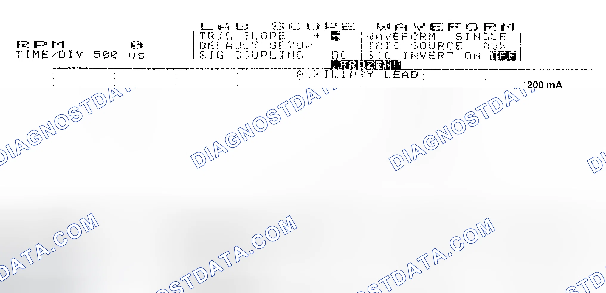Scheme 17: Single Injector w/Normal Current Flow - Current Pattern