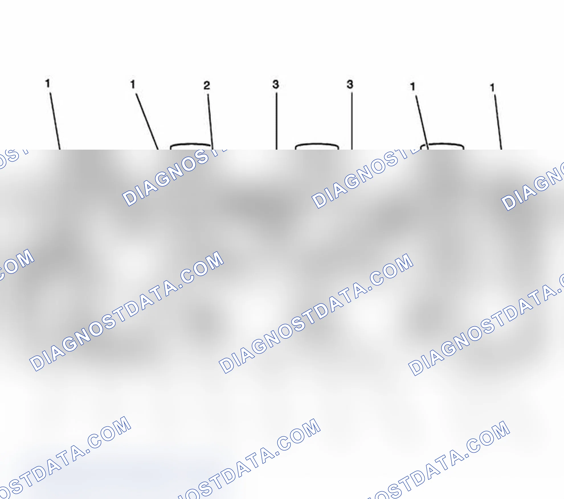 Scheme 102: Left Cylinder Head Exhaust Face