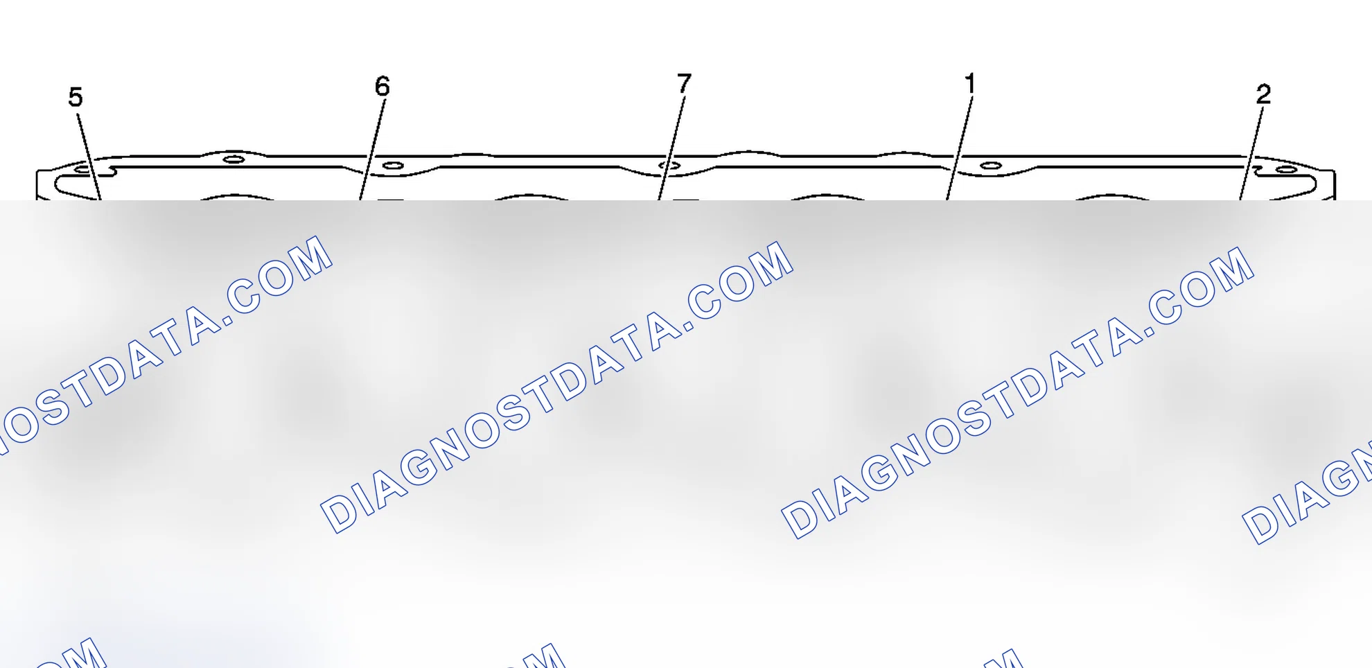 Scheme 45: Cylinder Head - Intake Manifold Deck View