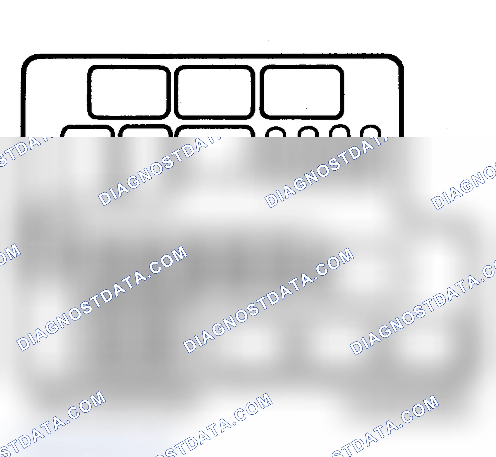 Scheme 14: MAIN FUSE BLOCK IDENTIFICATION (1993-96)