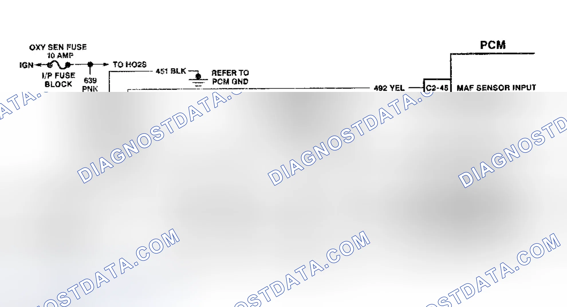 Scheme 5: DTC P0101 Schematic