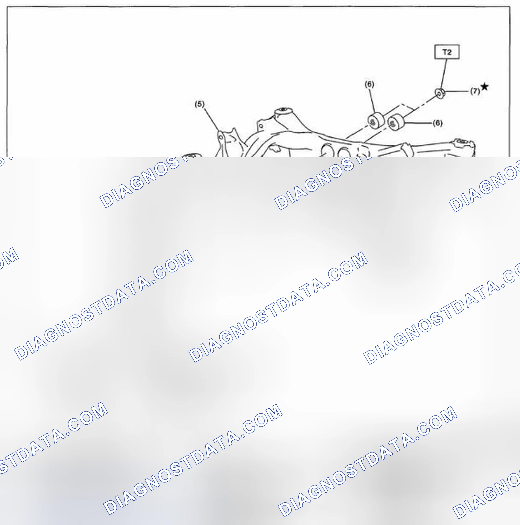 Scheme 81: REAR DIFFERENTIAL MOUNTING SYSTEM